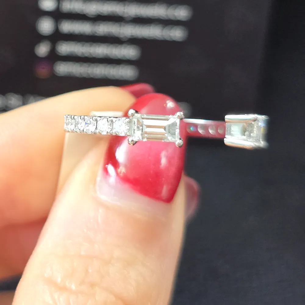 Wedding Band in 14KT White Gold | 1436