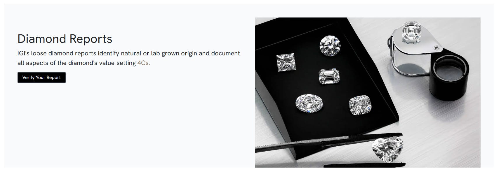 IGI Digital Diamond Reports