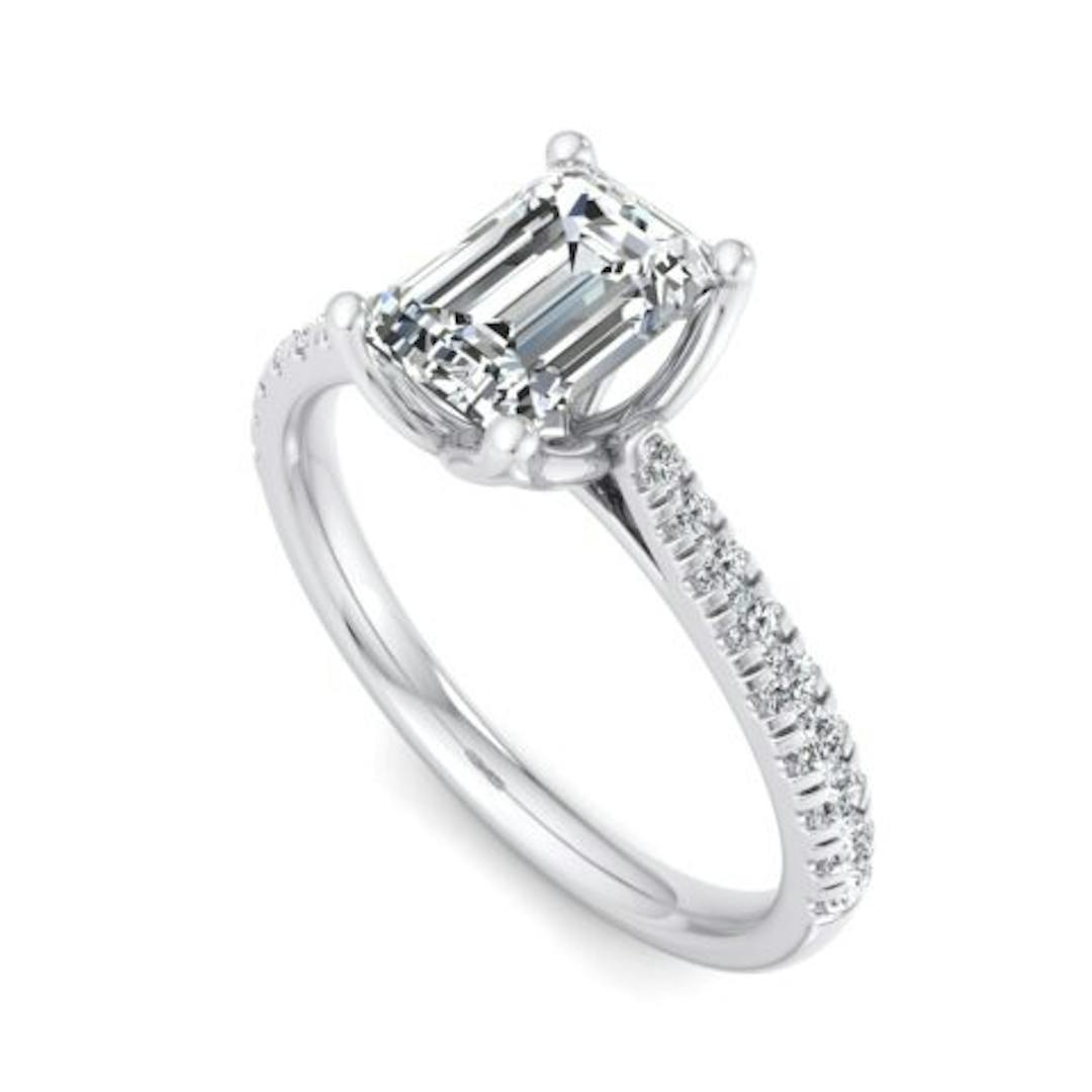 Emerald Cut Diamond Shape