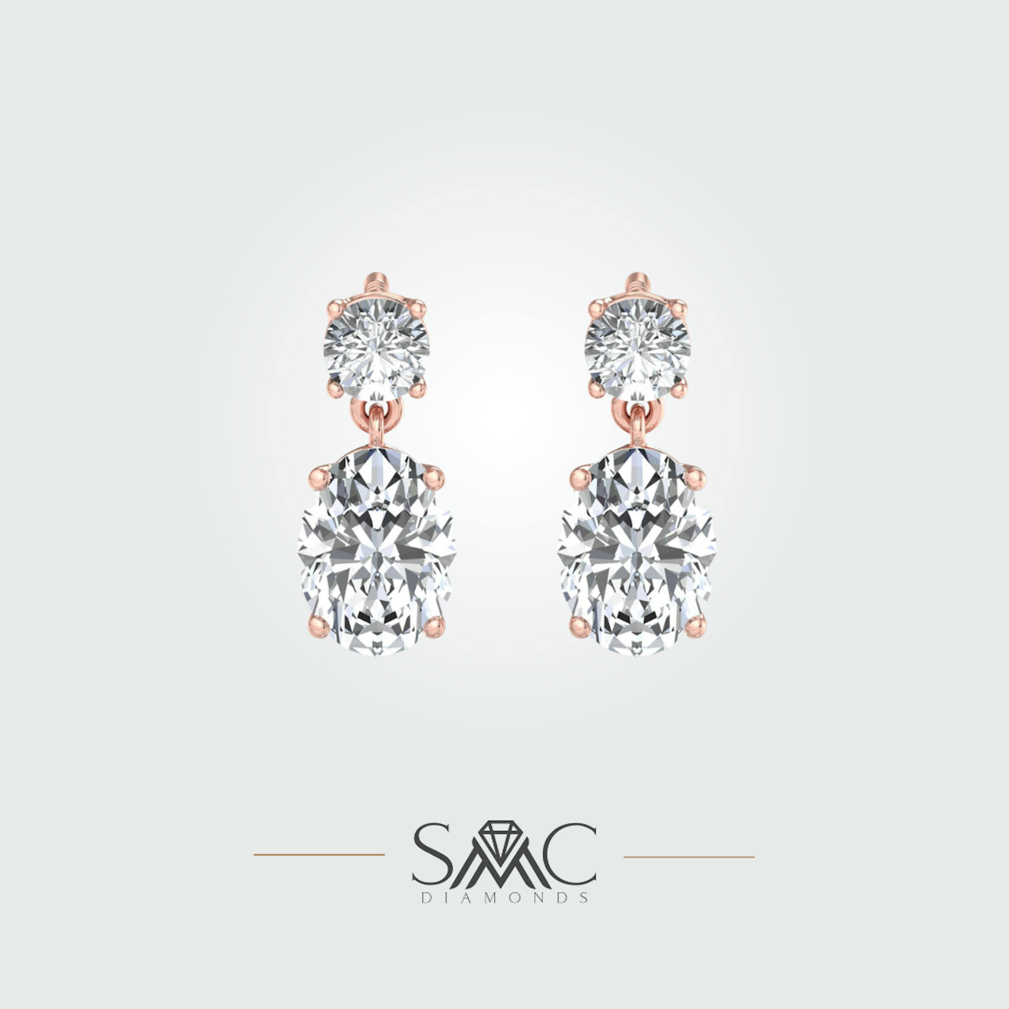 SMC Diamond Earrings