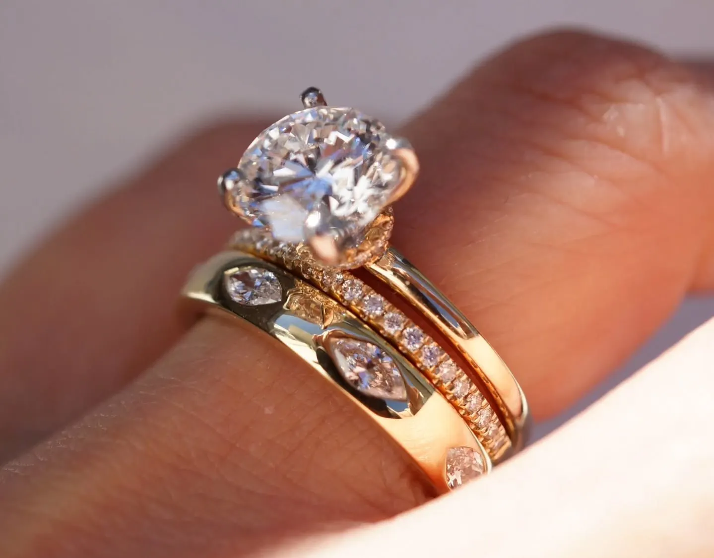 Bezel-Set Accents