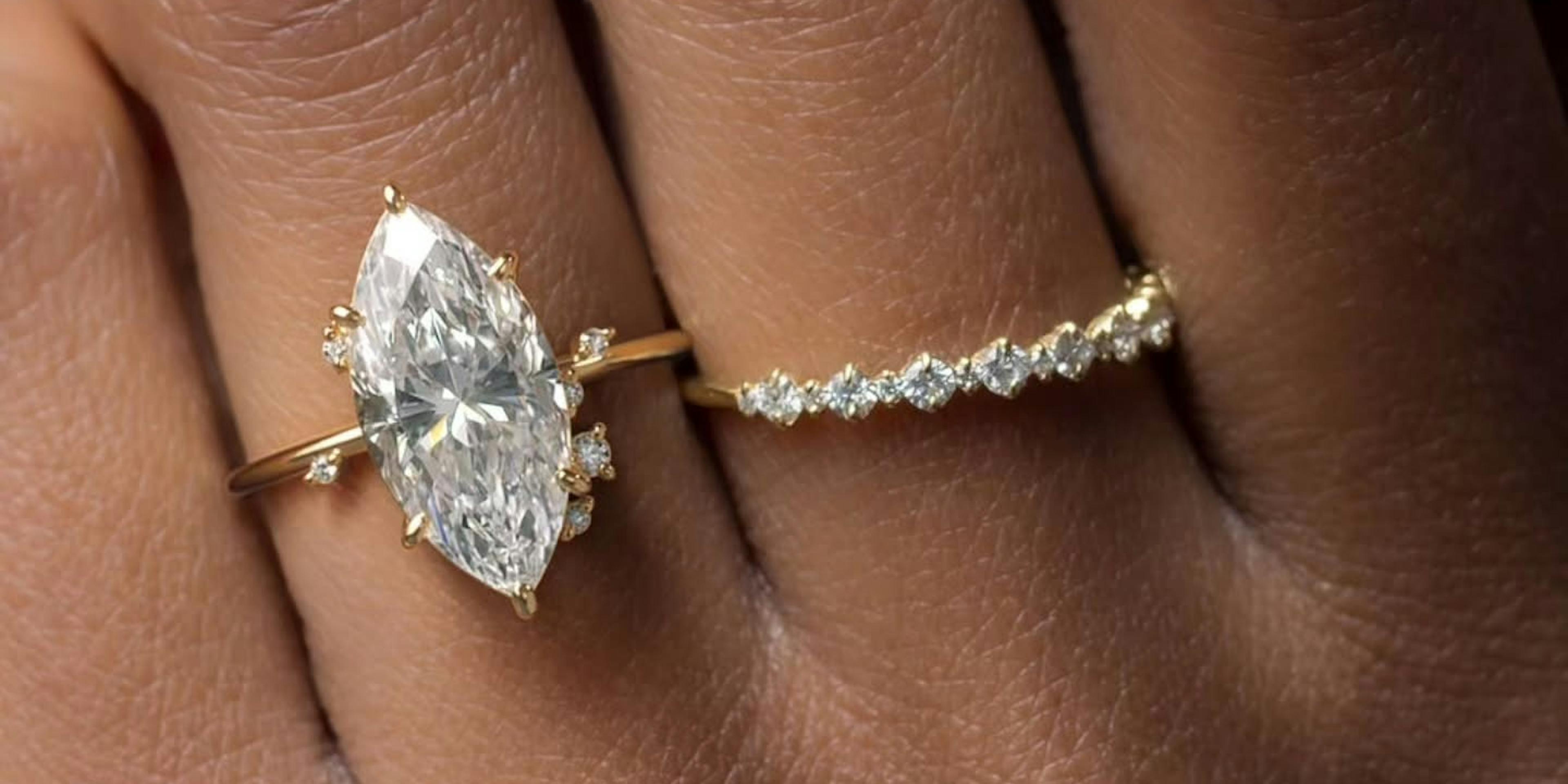 What Diamond Shape Looks the Biggest on a Finger Than They Are?