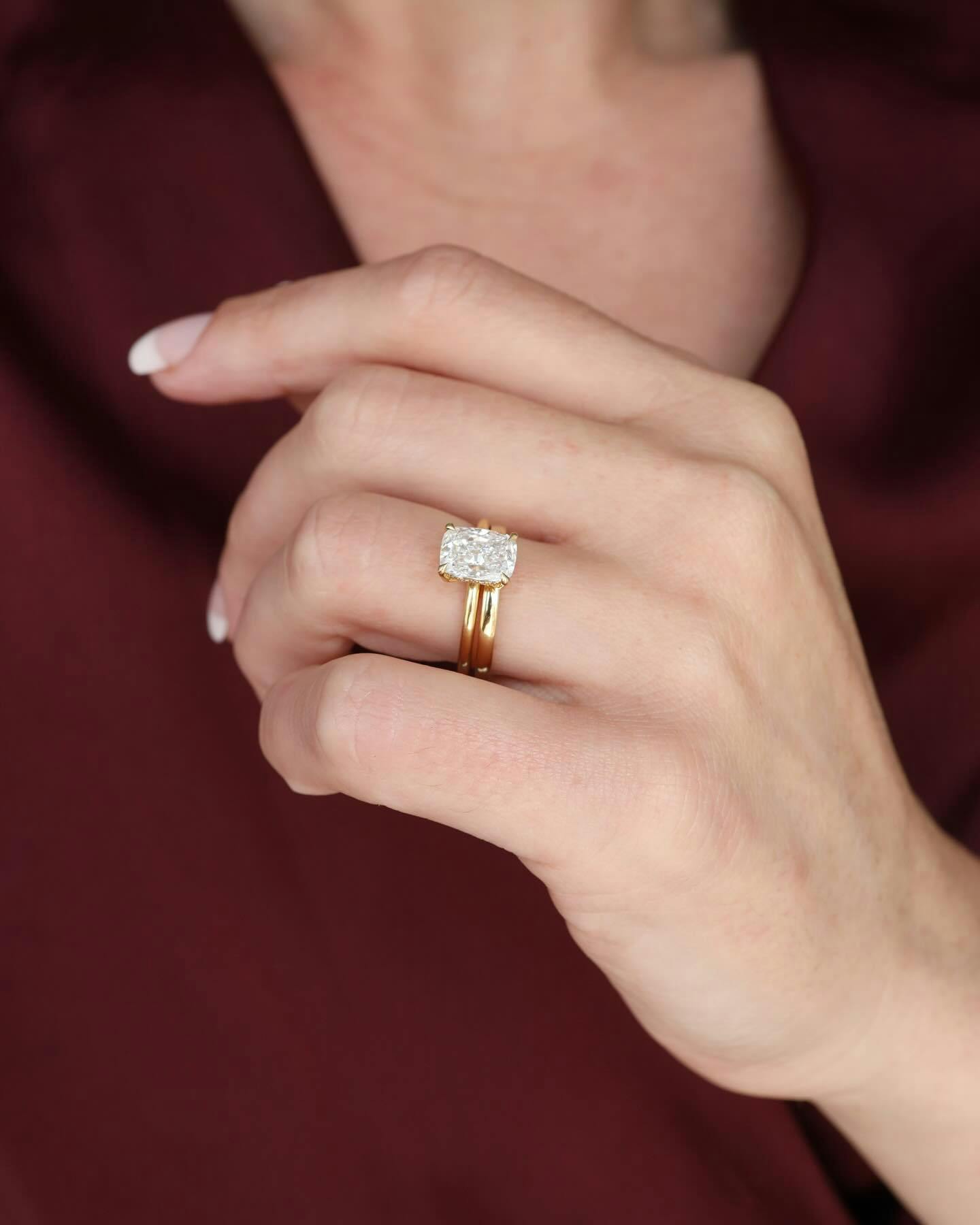 Hidden Halo Engagement Rings