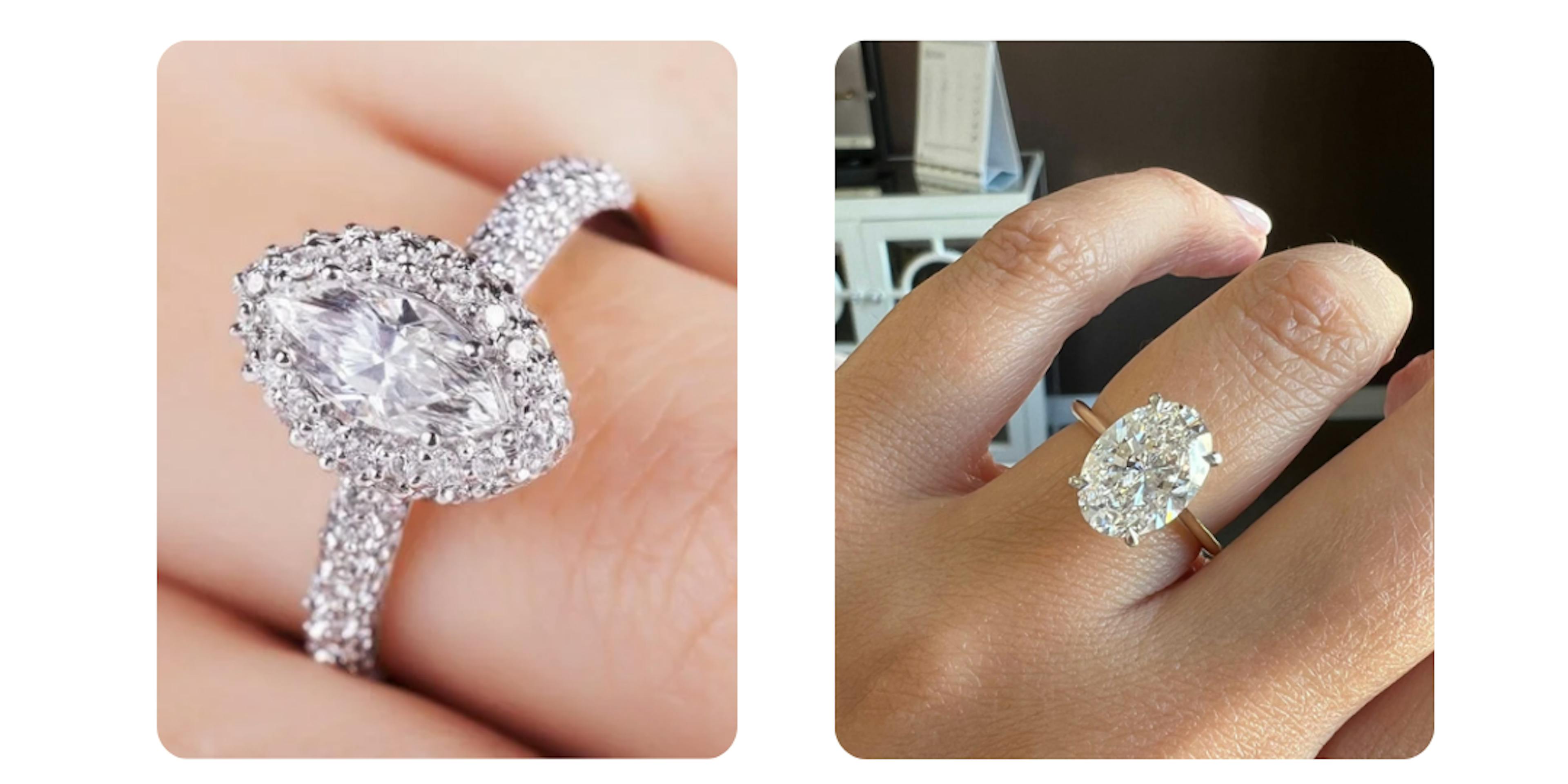 Halo Engagement Rings vs. Solitaire Diamond Engagement Rings