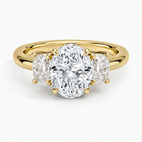 Three-Stone Engagement Rings