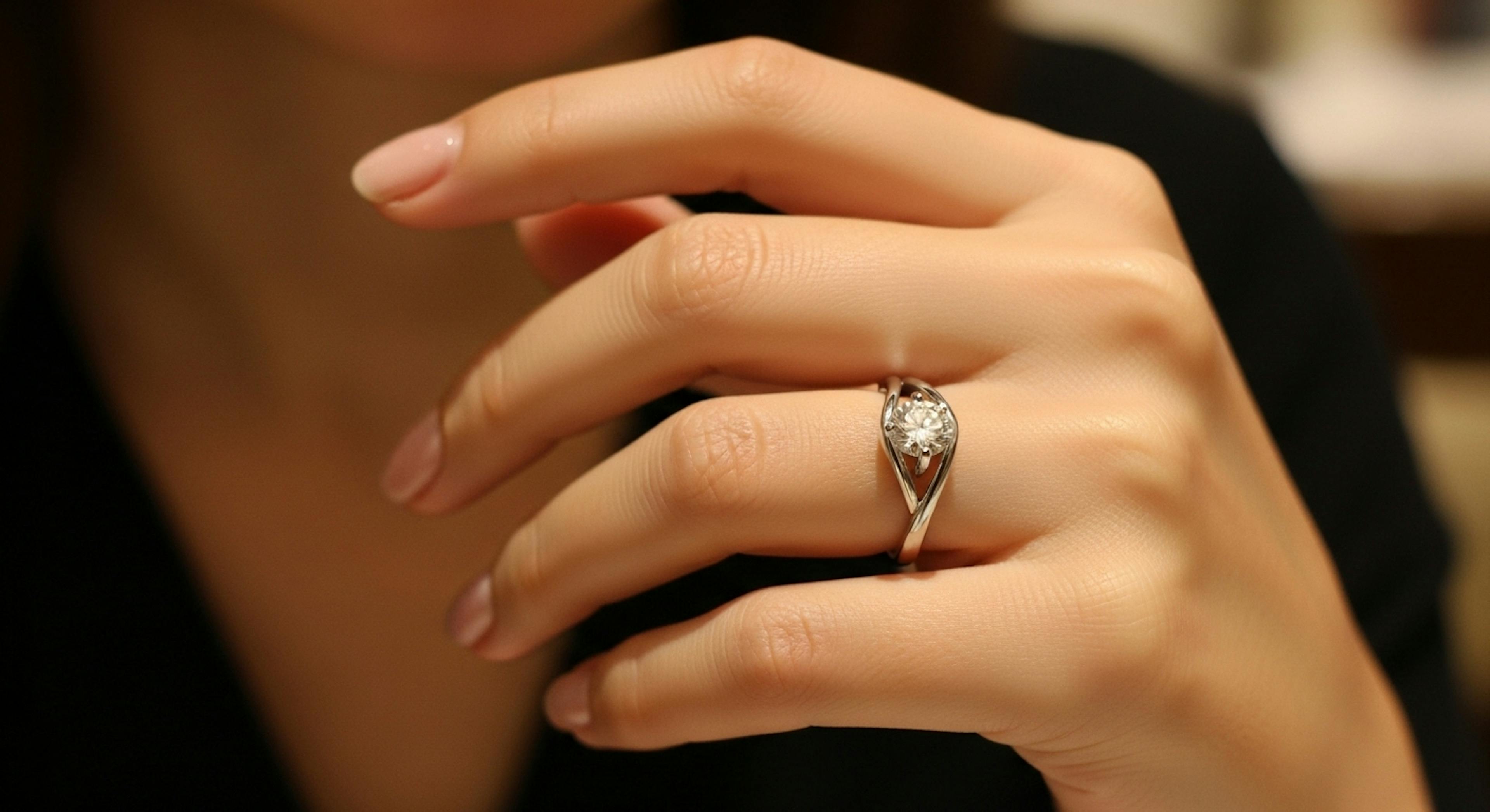 Latest Diamond Tension Set Engagement Rings 