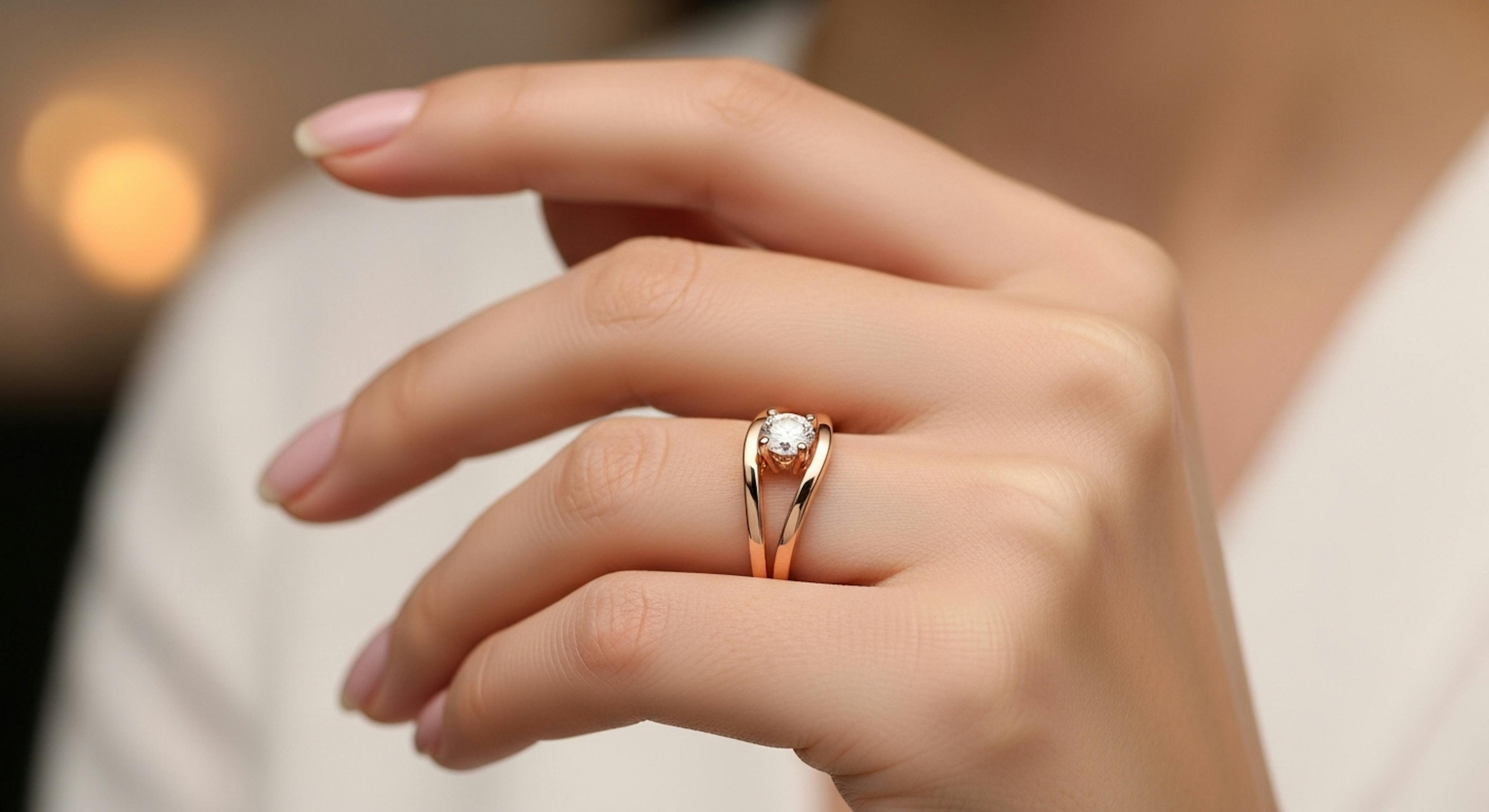 tension setting diamond rings