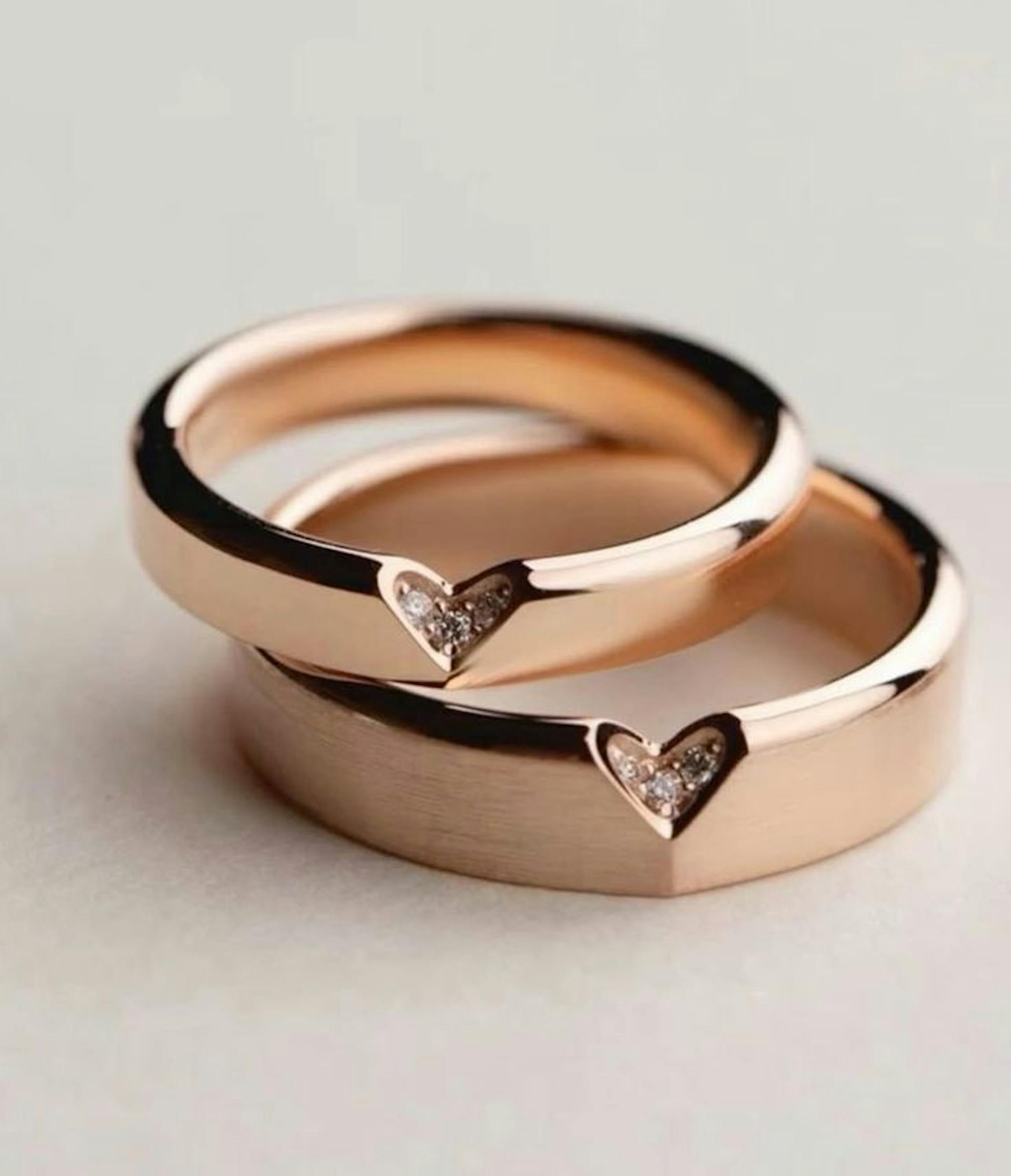 Matching Couple’s Rings