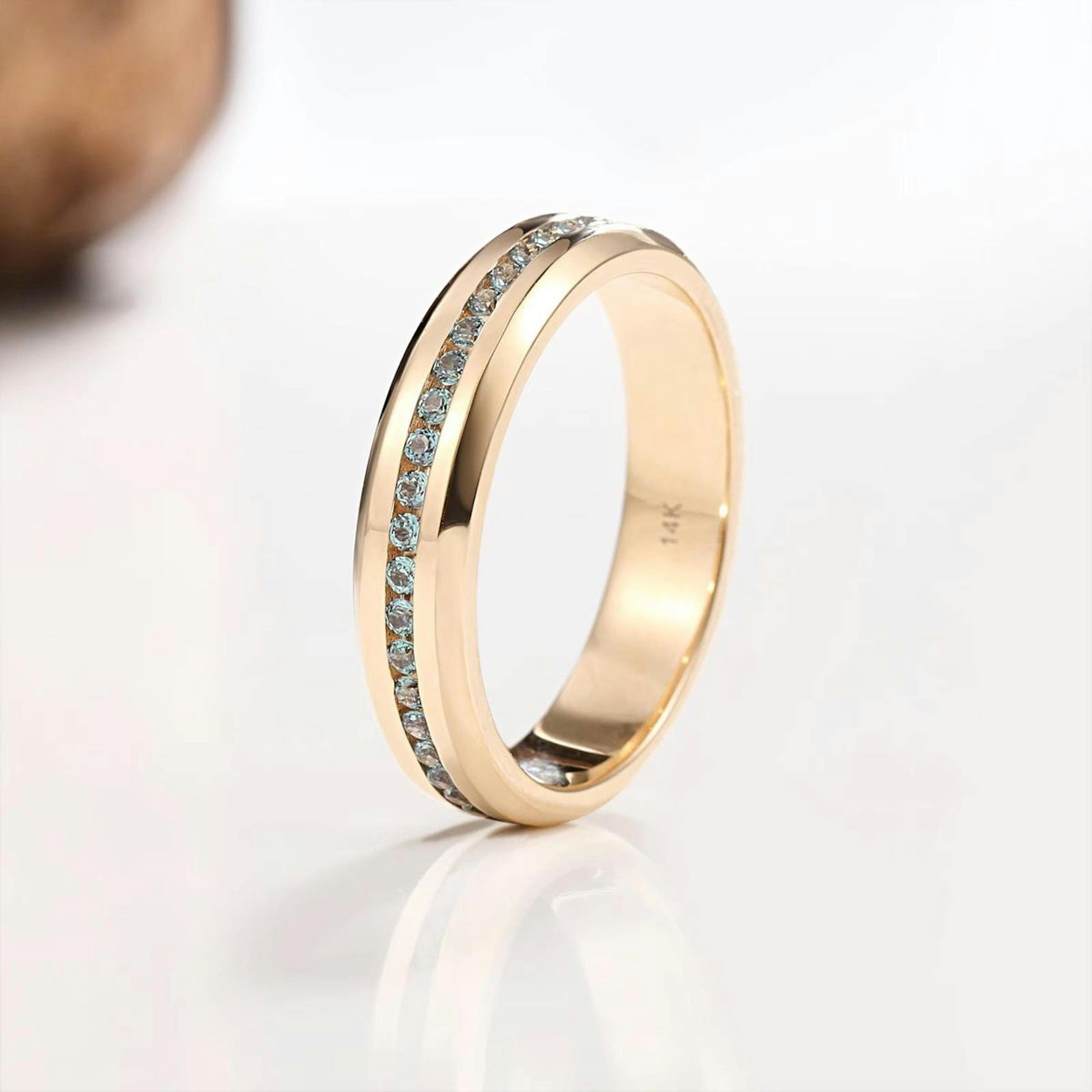 Gemstone and Birthstone Commitment Rings