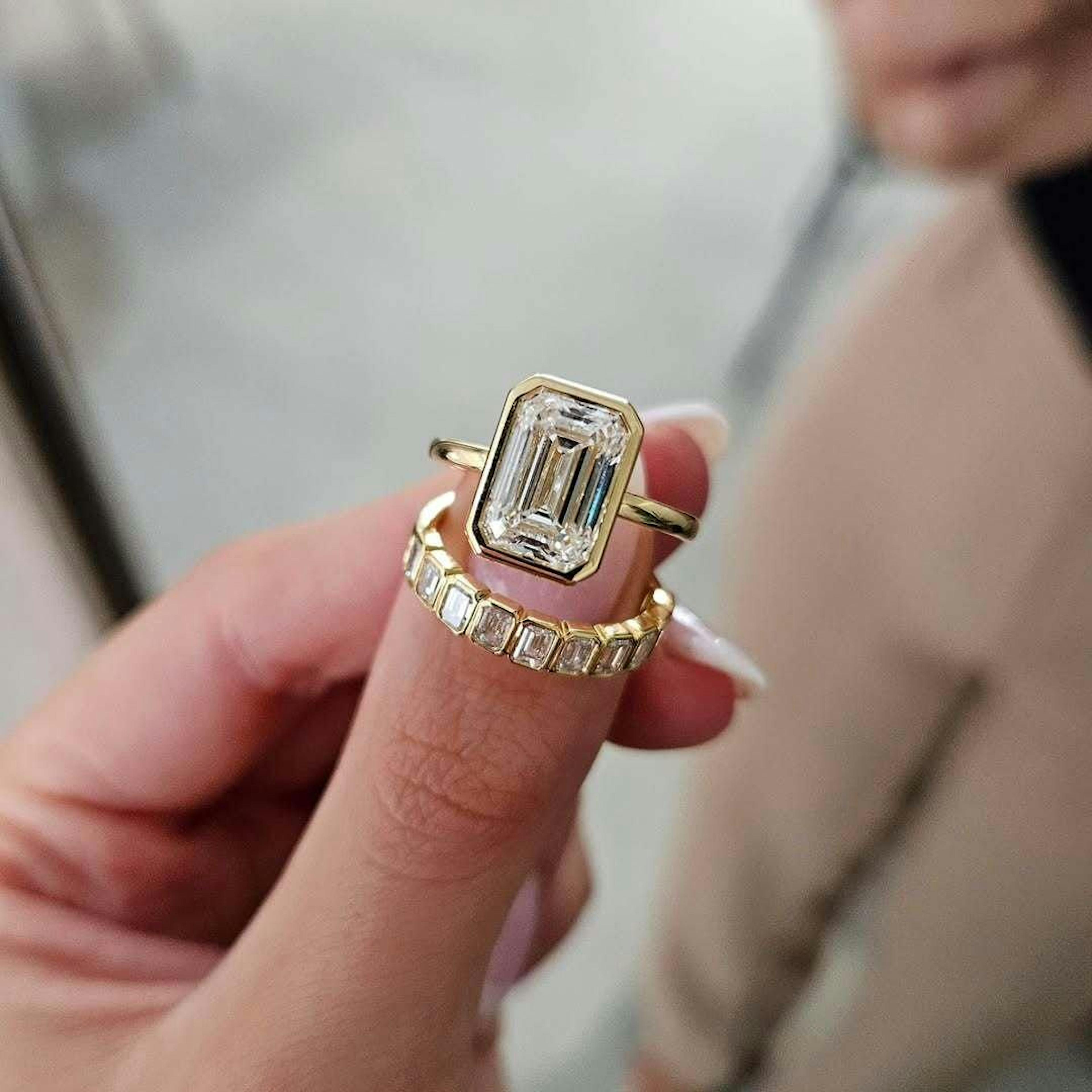 The Beauty of Custom Bezel Engagement Rings