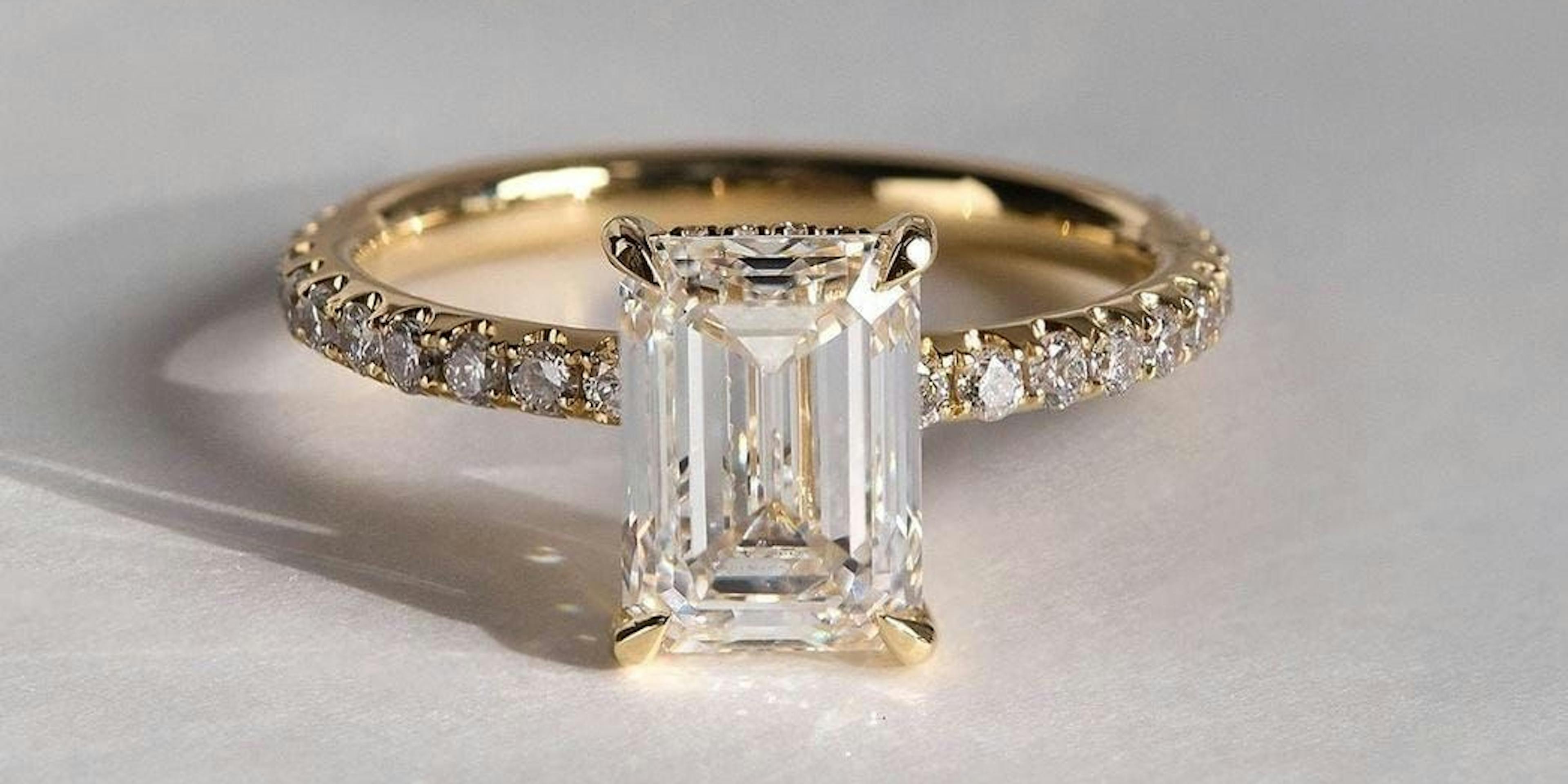 Why Choose an Emerald Cut Diamond Engagement Ring?