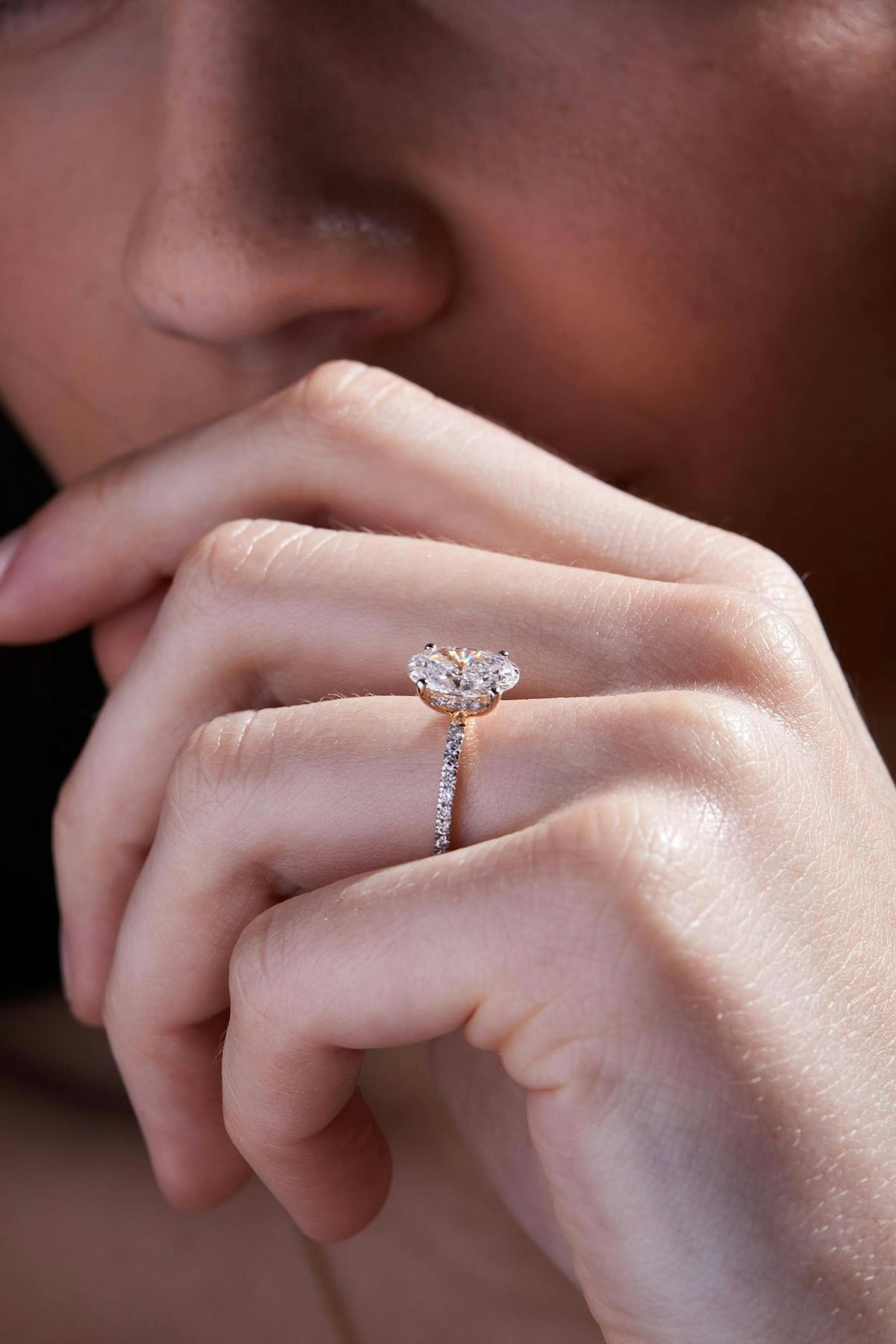 Lab Grown Diamond Commitment Rings