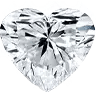 Natural Heart Cut Diamond
