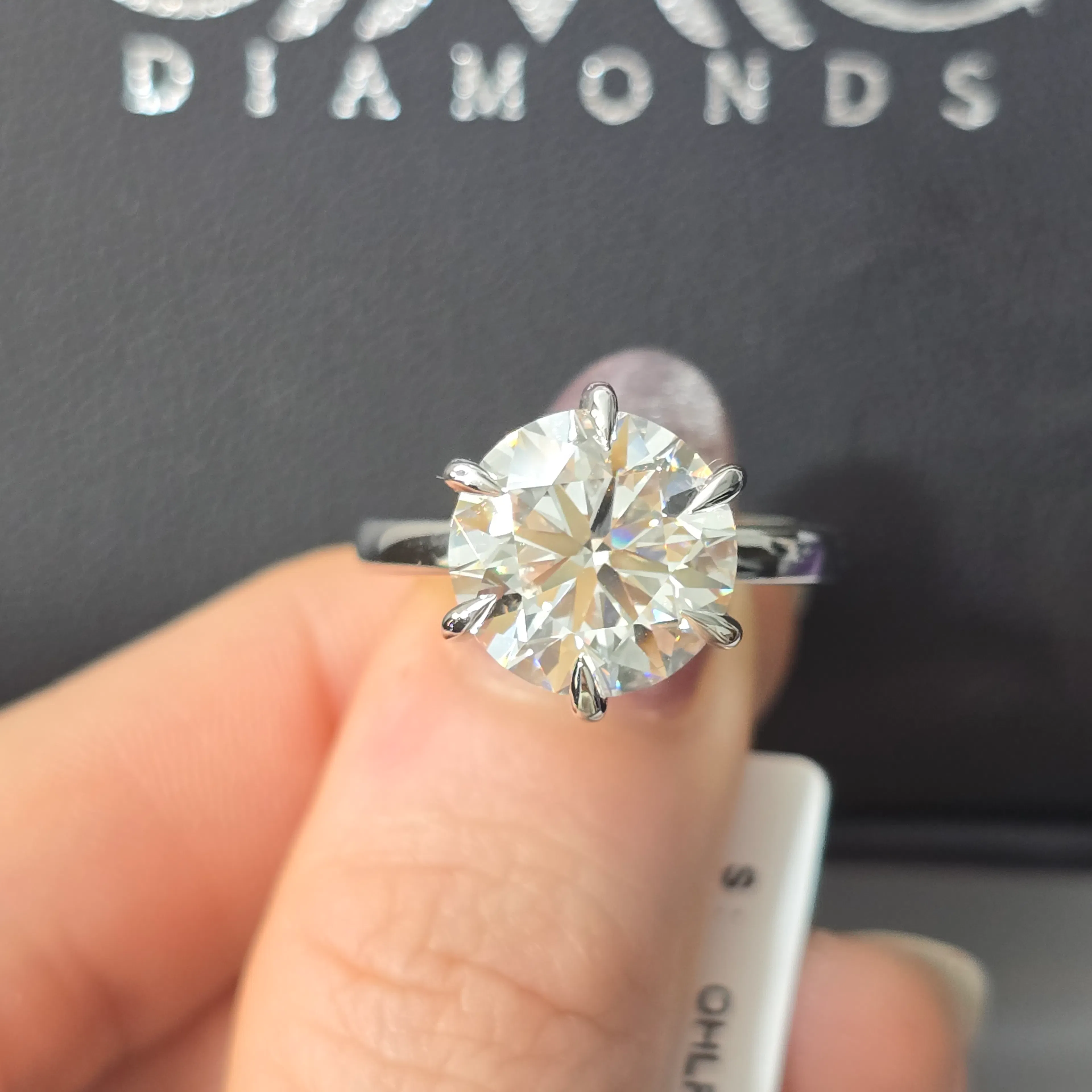 Diamond Ring in 14KT White Gold | 1116