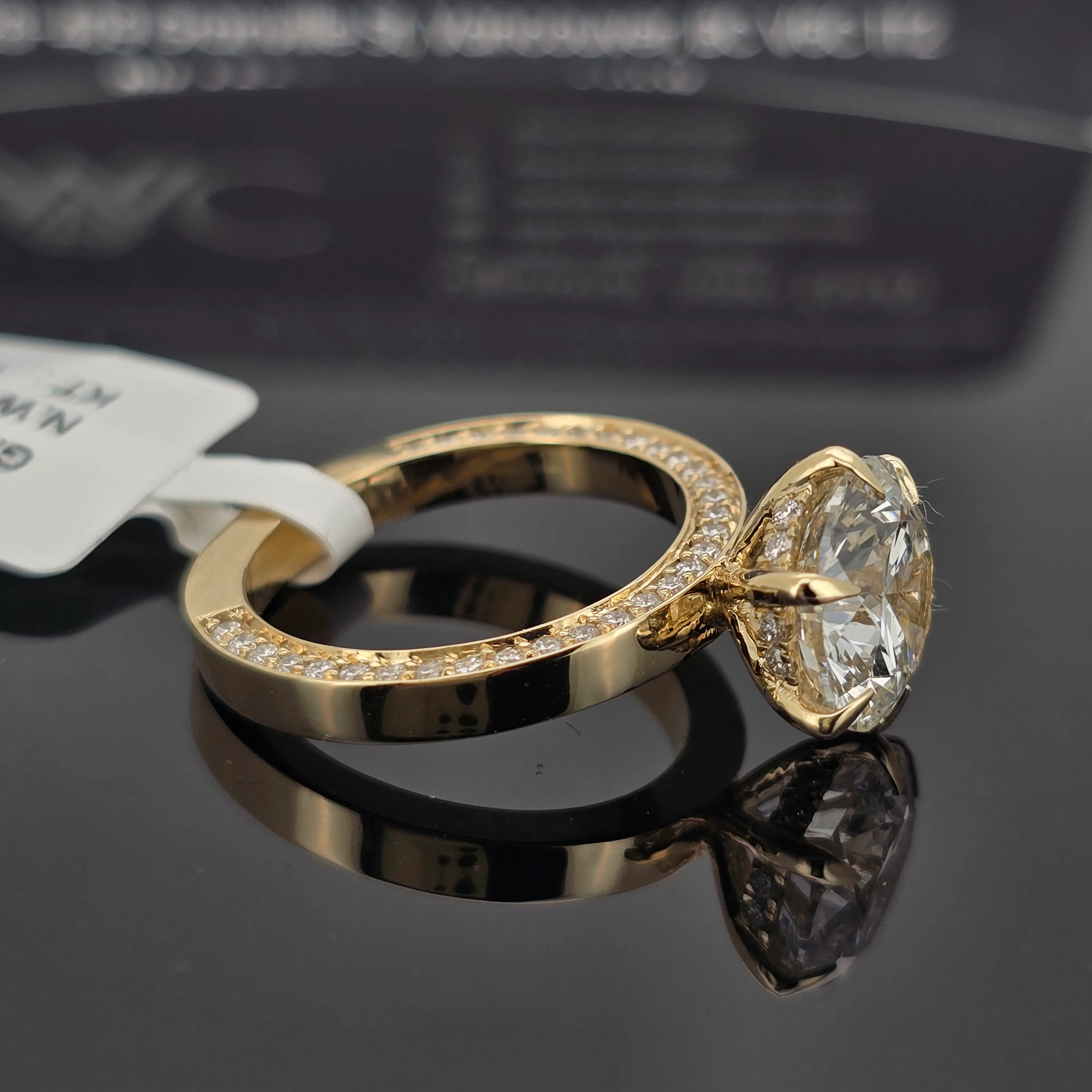 Diamond Ring in 14KT Yellow Gold | 1113