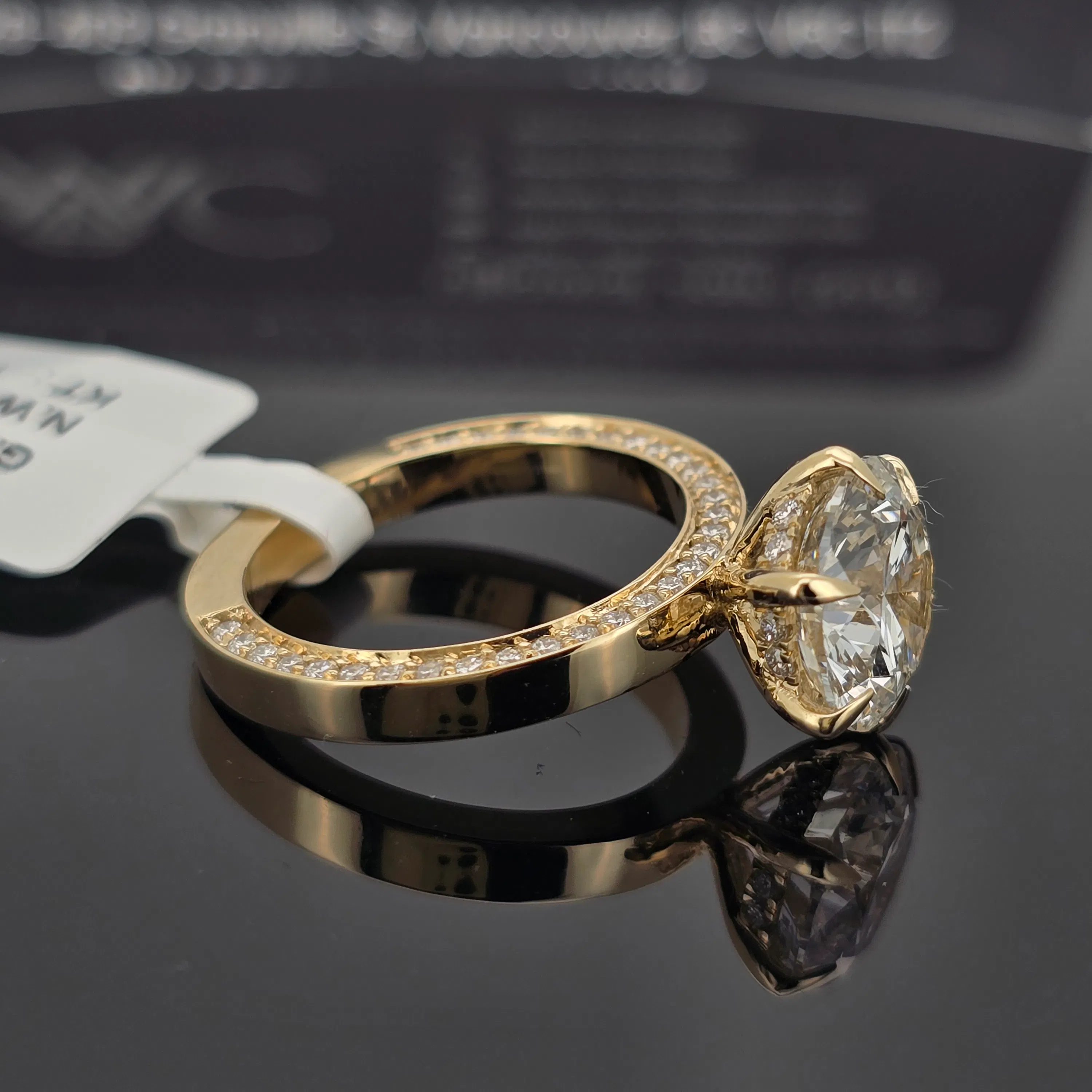 Diamond Ring in 14KT Yellow Gold | 1113
