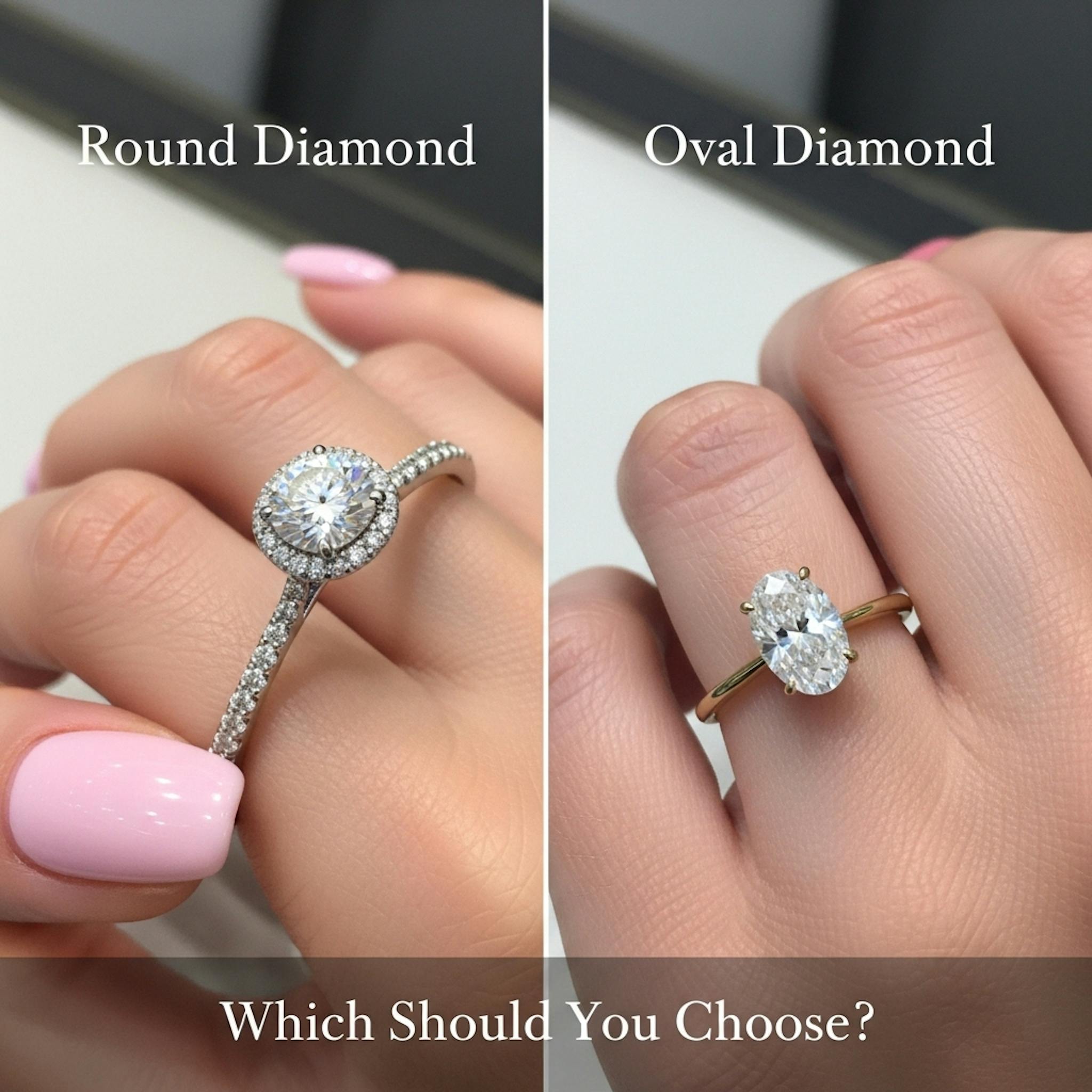 Oval vs Round Diamond Rings: Which Should You Choose?