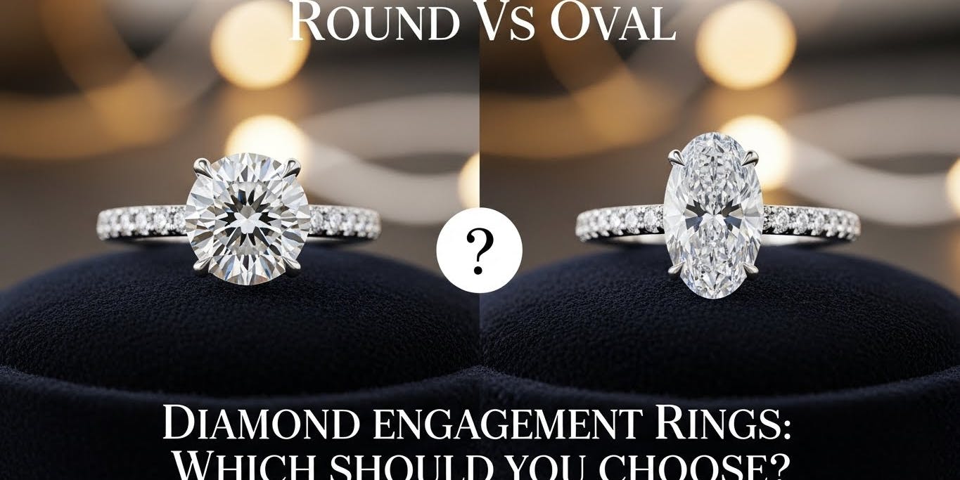 Round Vs Oval Diamond engagement Rings: Which Should You Choose?