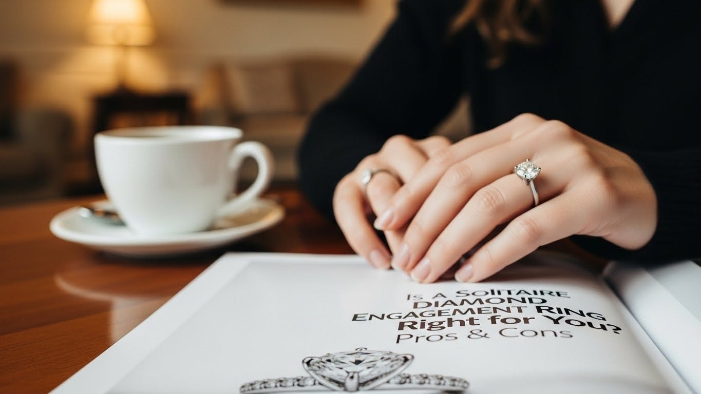 Is a Solitaire Diamond Engagement Ring Right for You? Pros & Cons