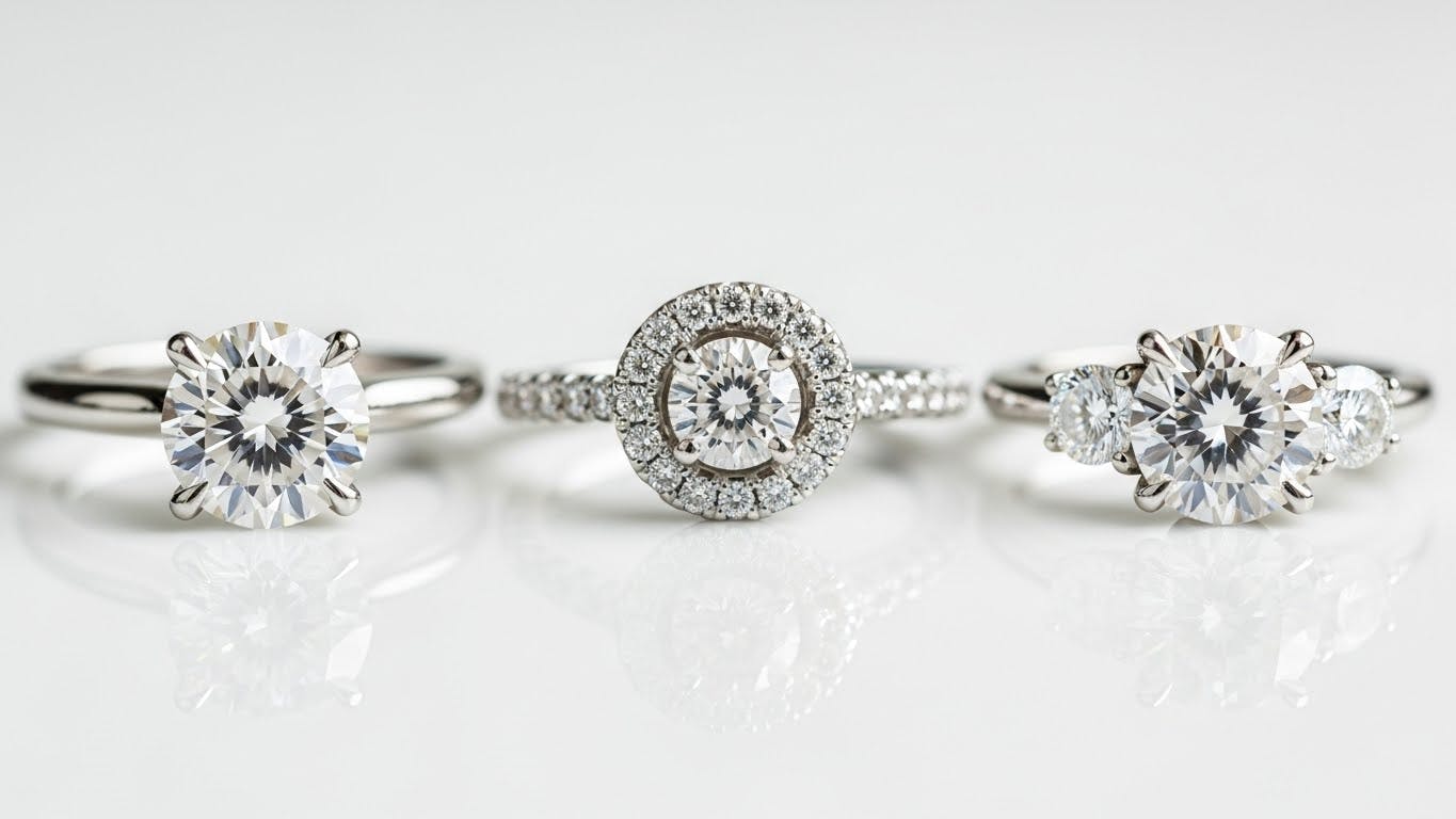 Solitaire vs Halo vs Three-Stone – Quick Comparison