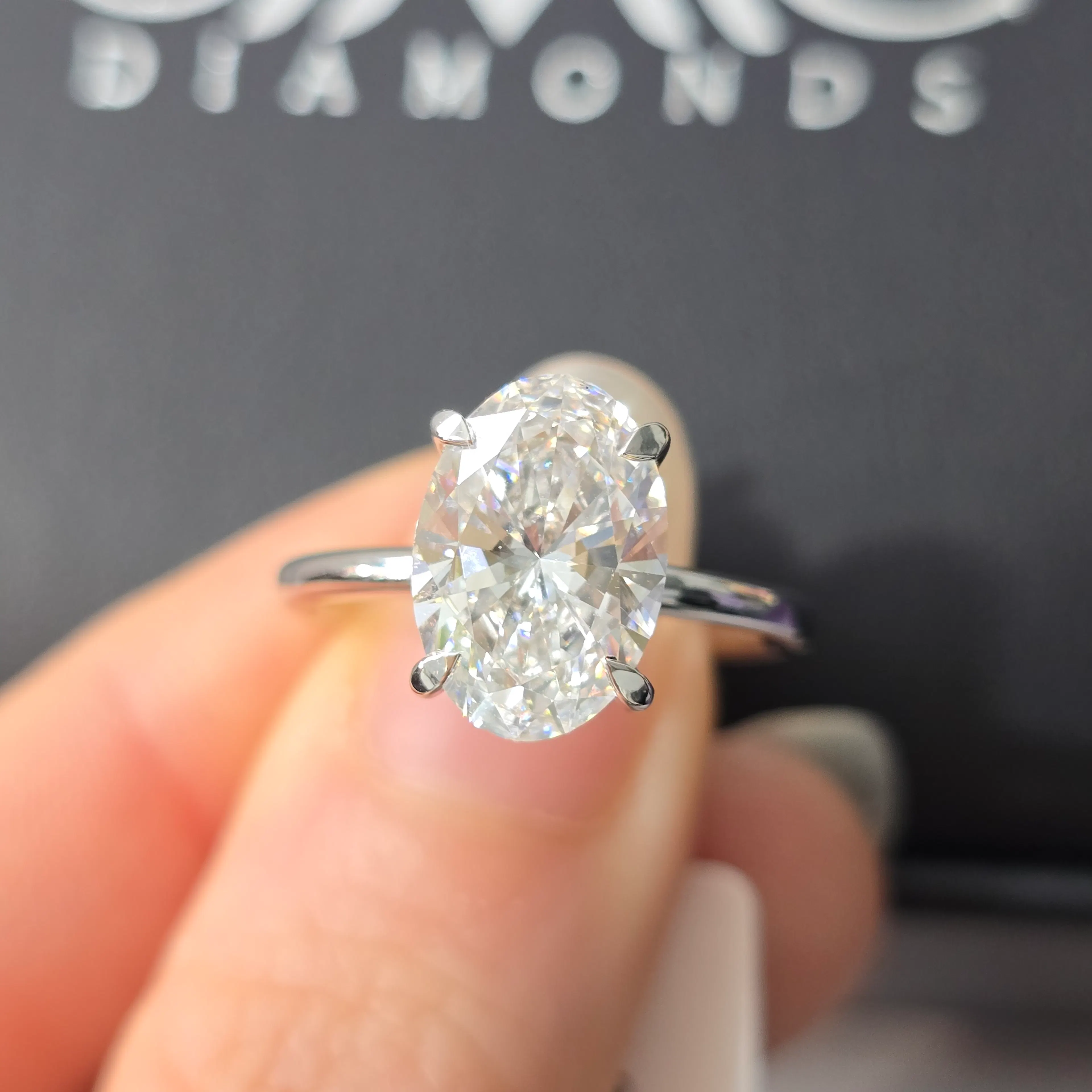 Diamond Ring in 14KT White Gold | 1128