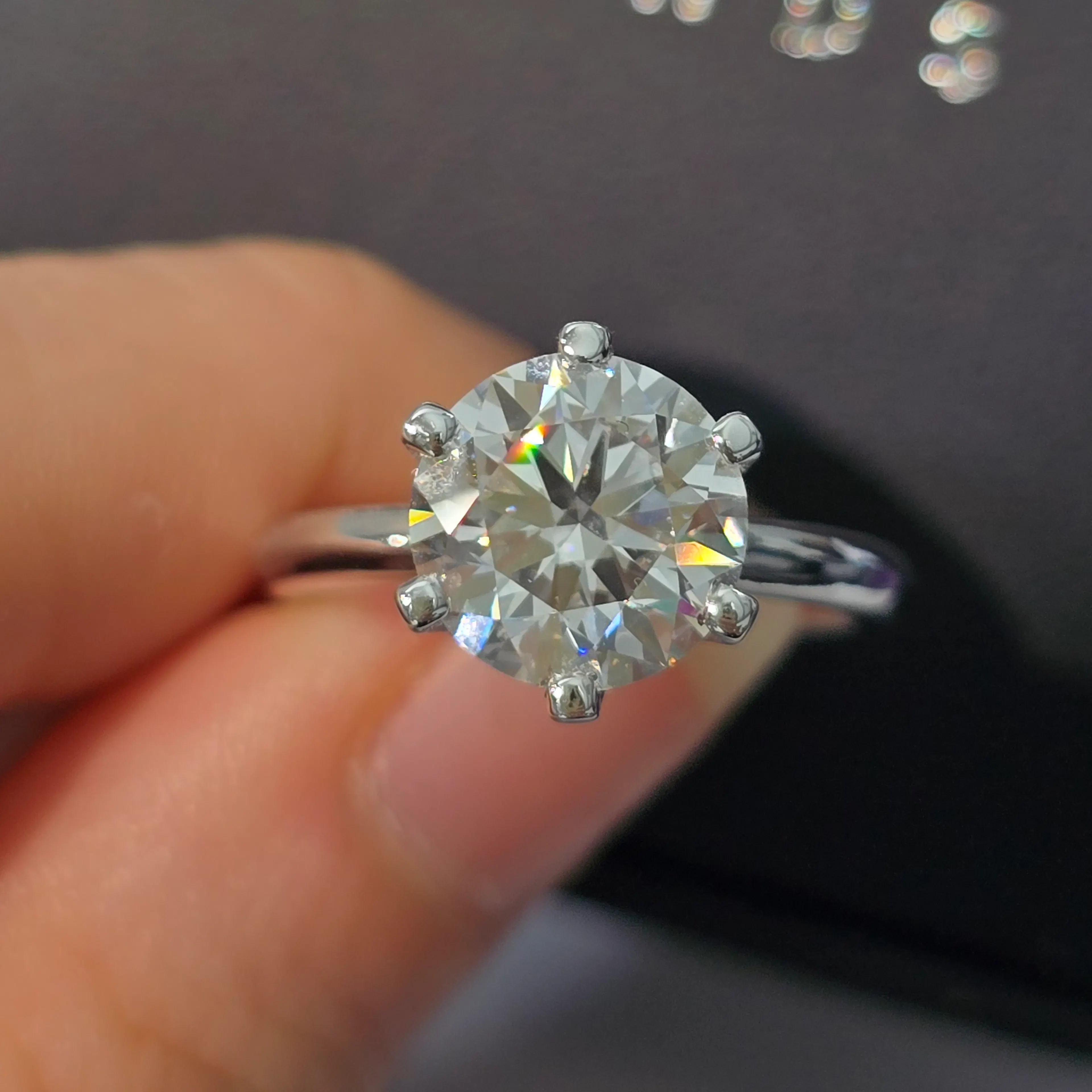 Diamond Ring in 14KT White Gold | 1103