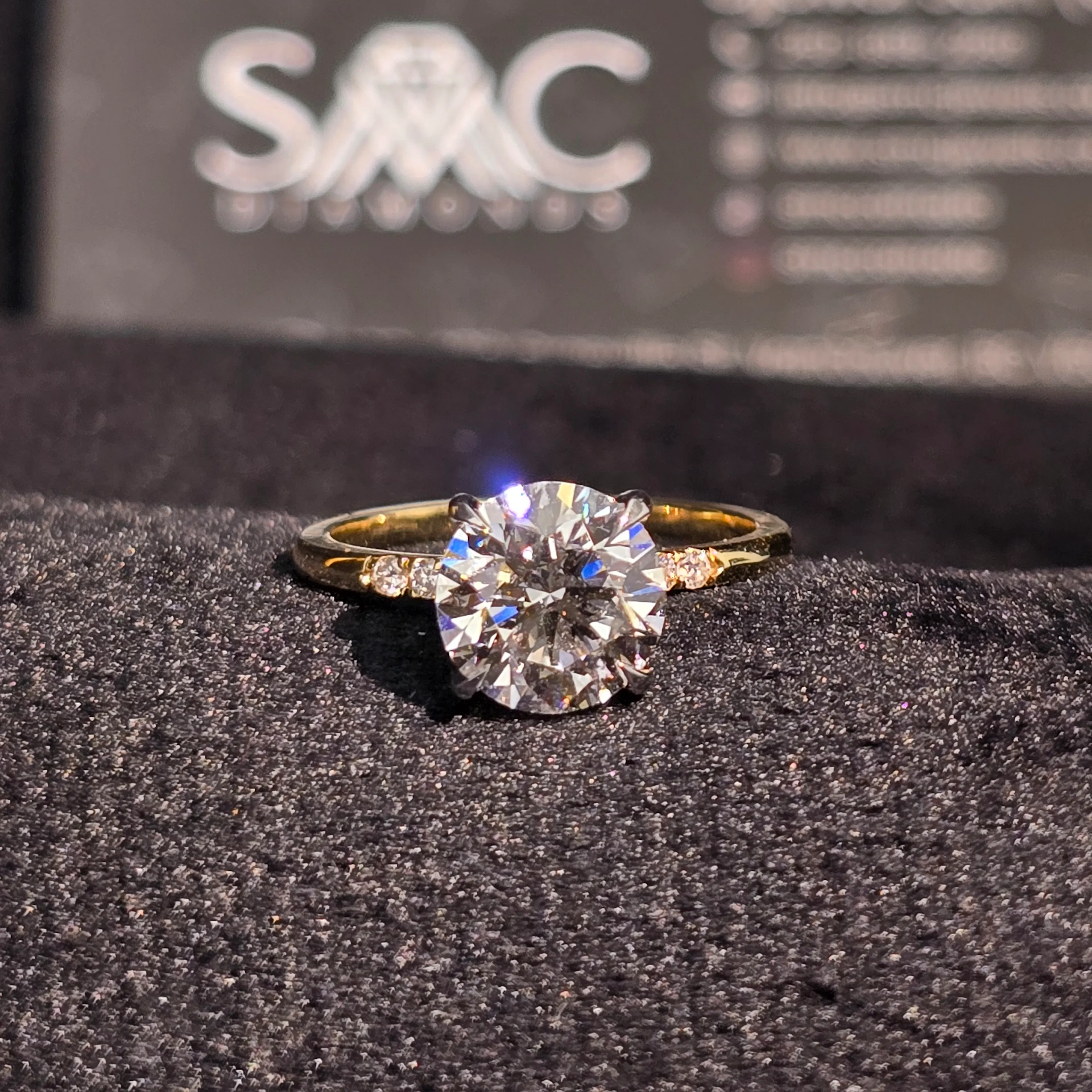 Diamond Ring in 14KT White Gold | 1102
