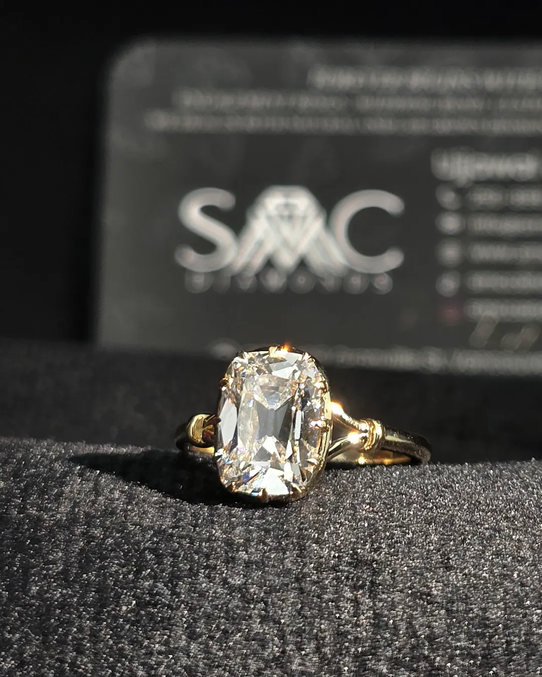 Cushion Cut Engagement Rings
