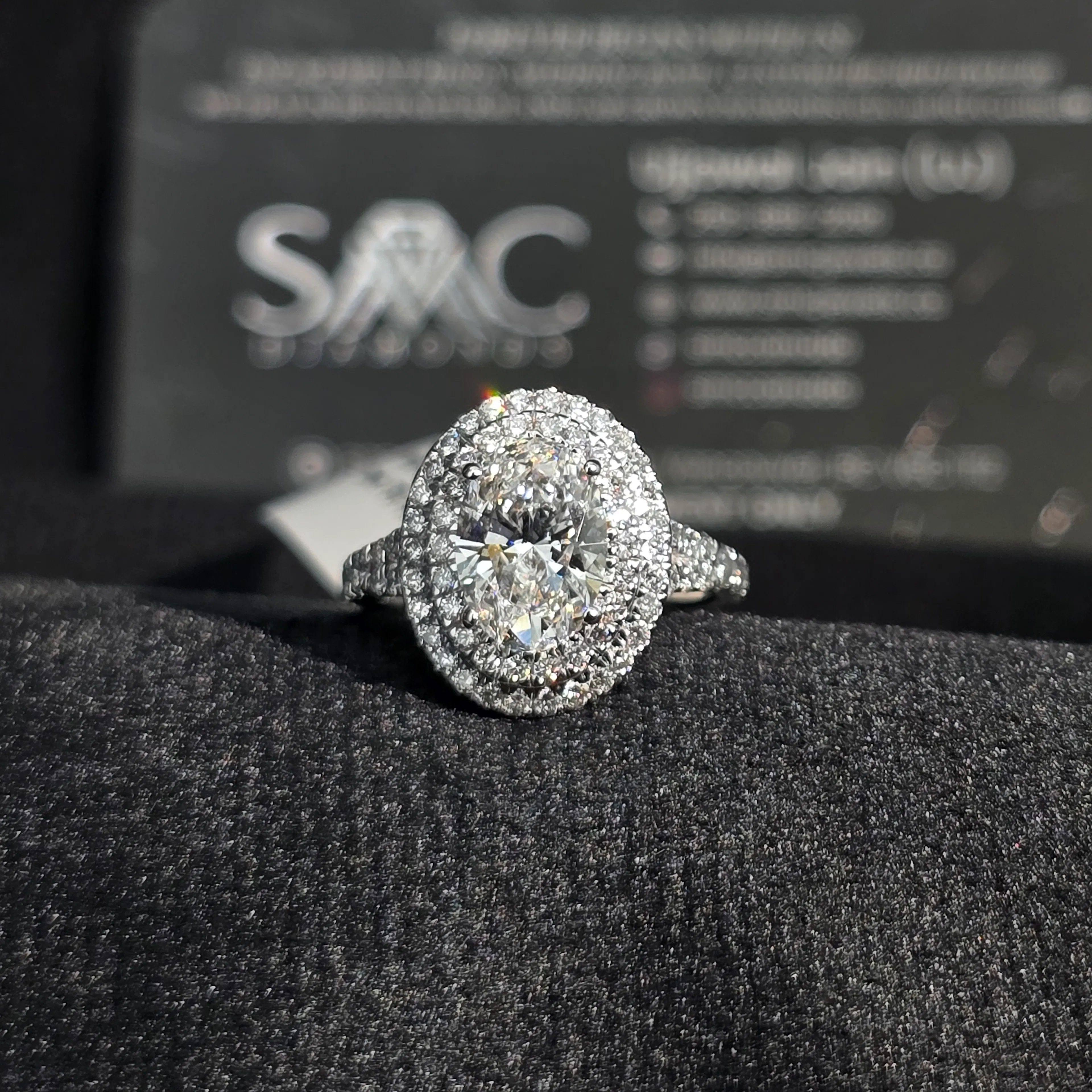 Diamond Ring in 14KT White Gold | 1097