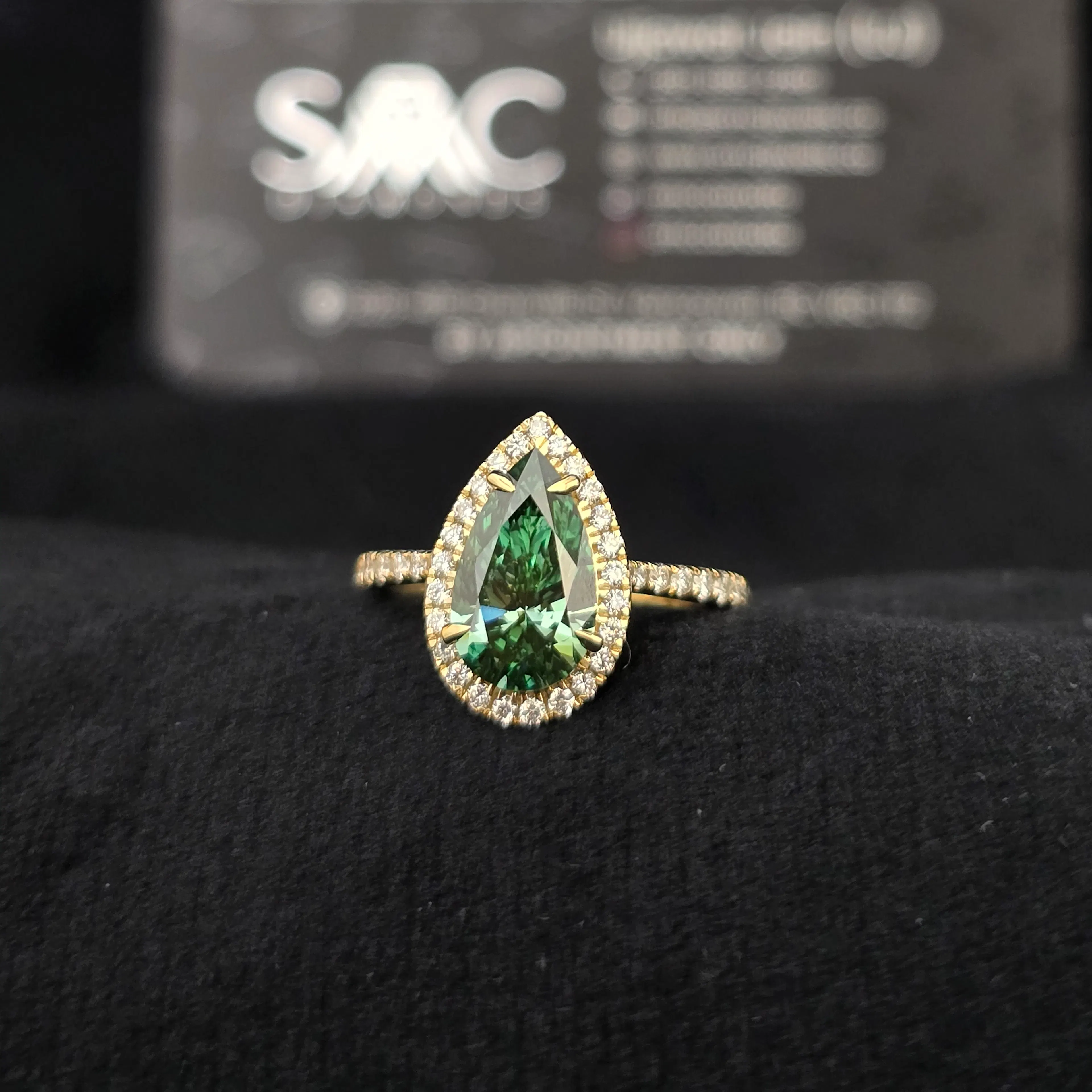 Diamond Ring in 14KT Yellow Gold | 1088