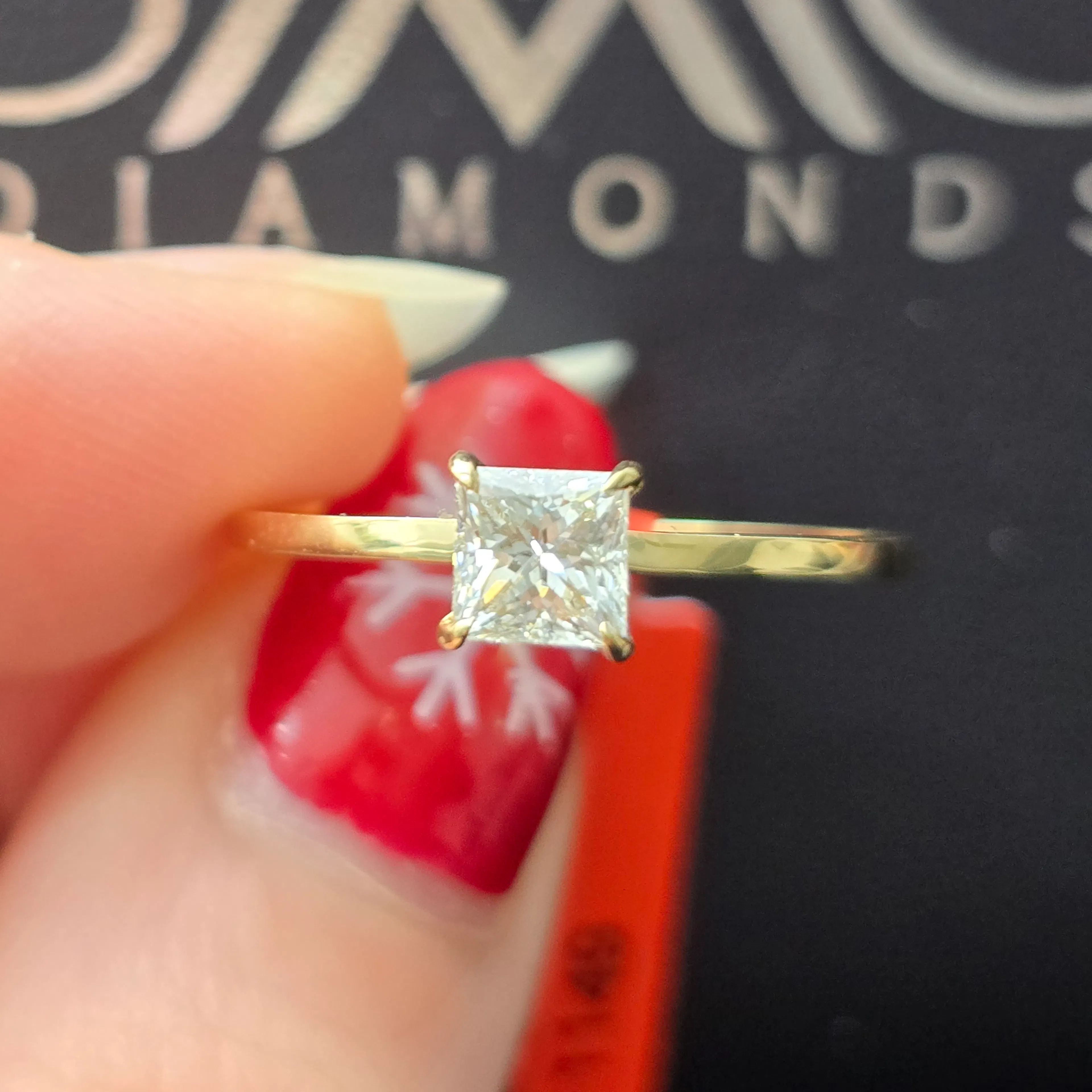 Diamond Ring in 14KT Yellow Gold | 1149