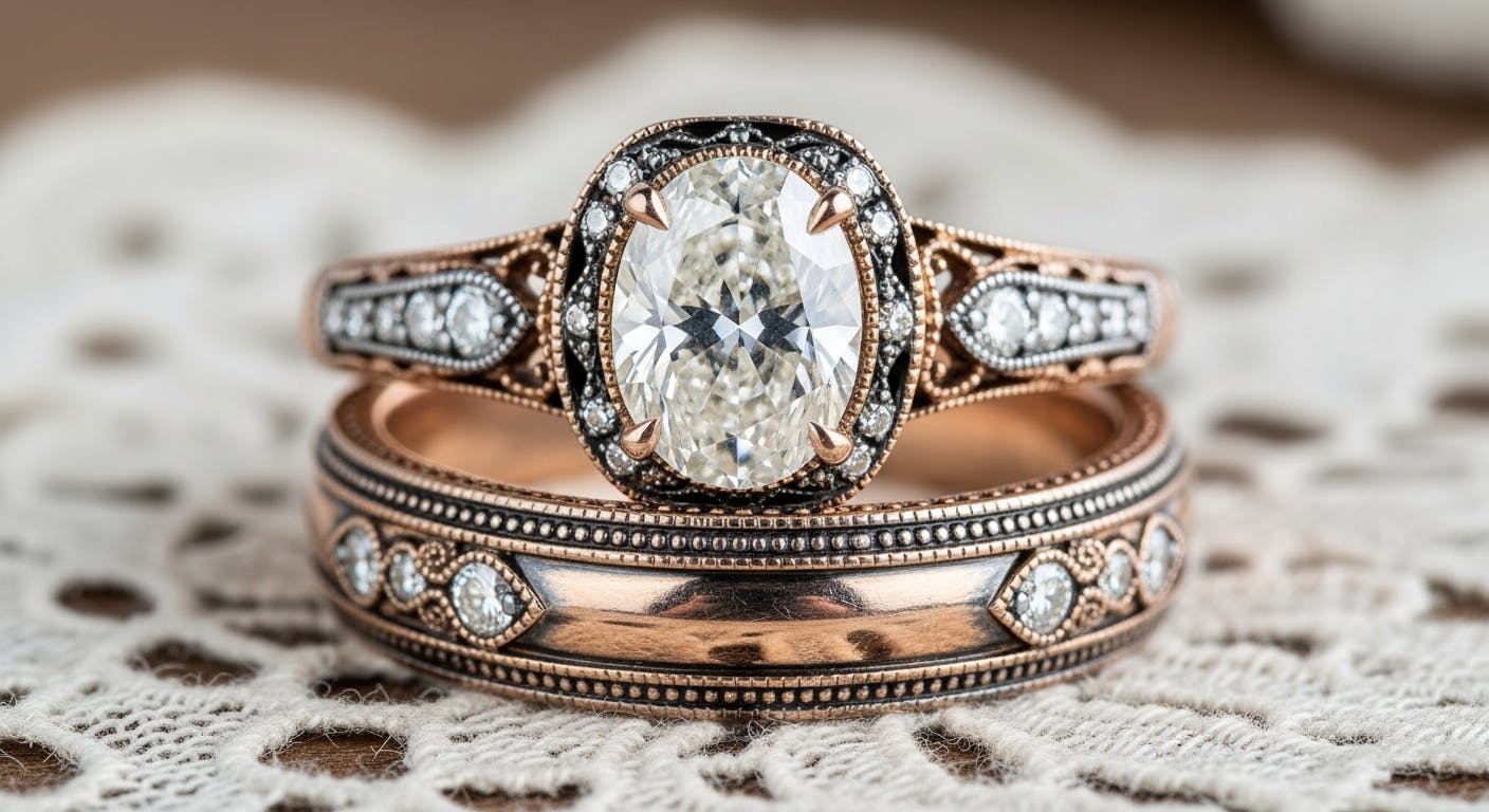 Vintage-Inspired Wedding Rings: Love with a Past