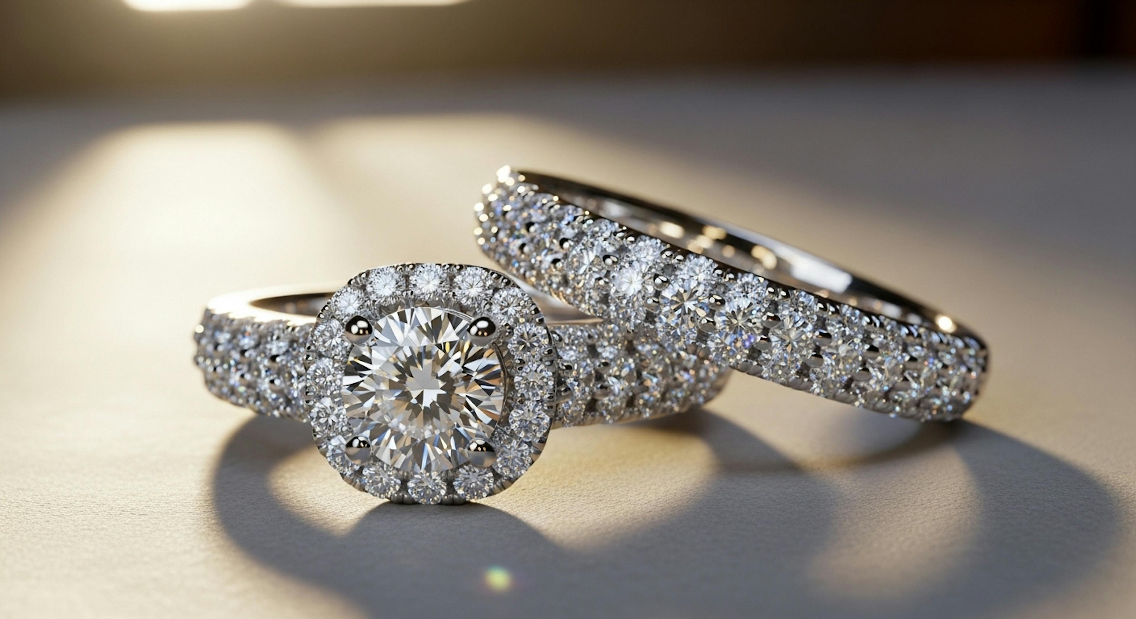 Pavé Wedding Rings: Built from Small Moments