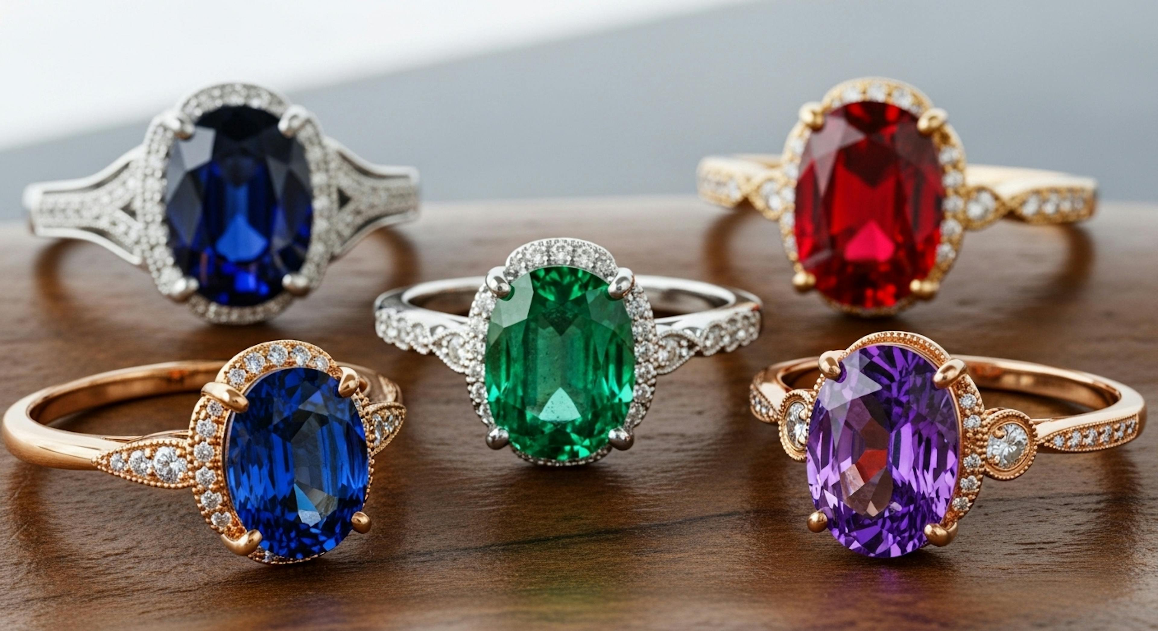 Gemstone Wedding Rings: Meaning Beyond Tradition