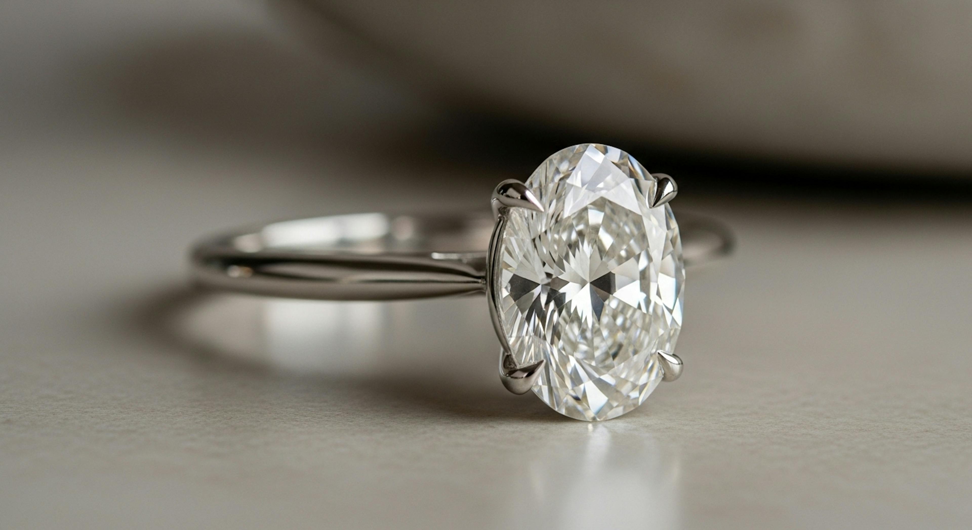 Oval Diamond Rings: Calm, Balanced, and Effortlessly Elegant