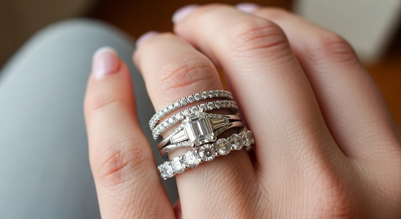 What Makes Stacked Diamond Wedding Rings So Appealing?