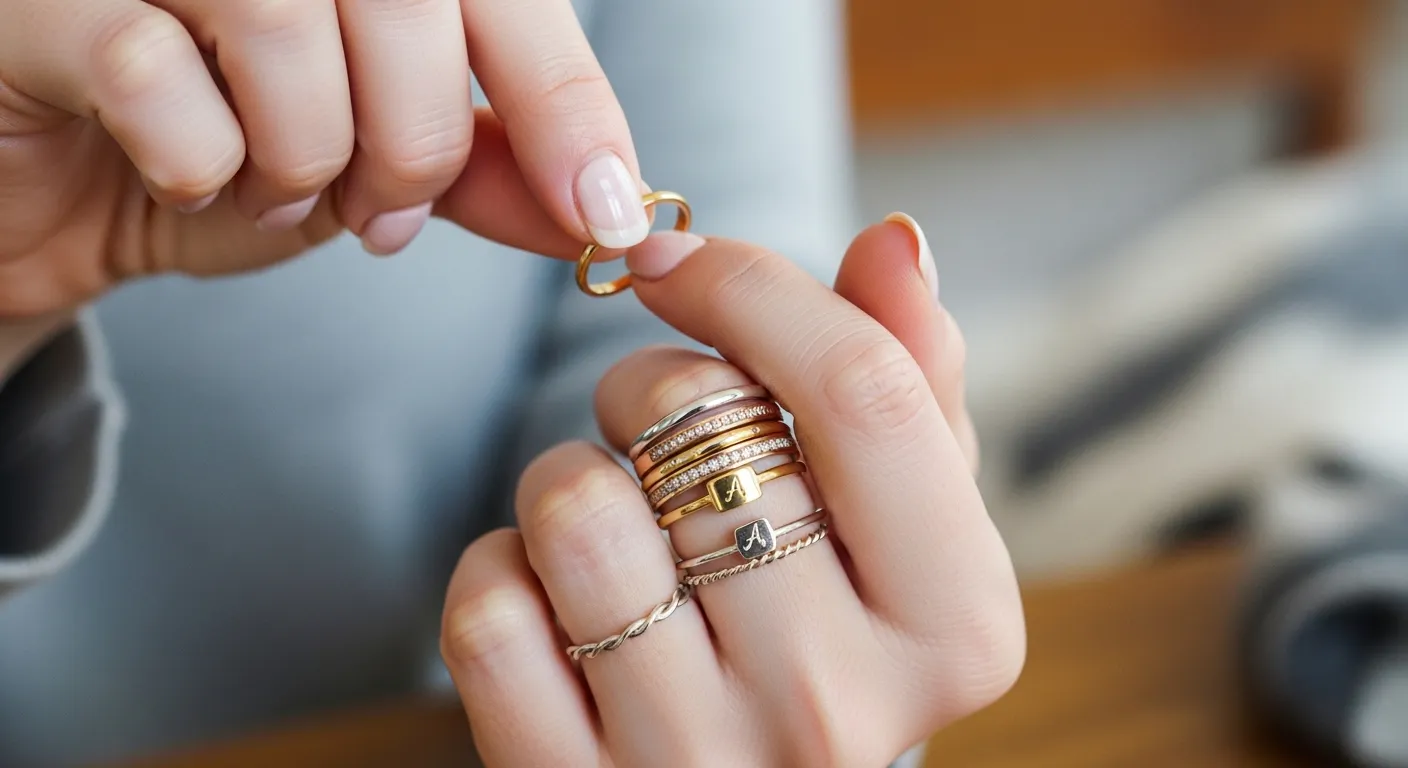 Building a Collection of Stackable Rings Over Time