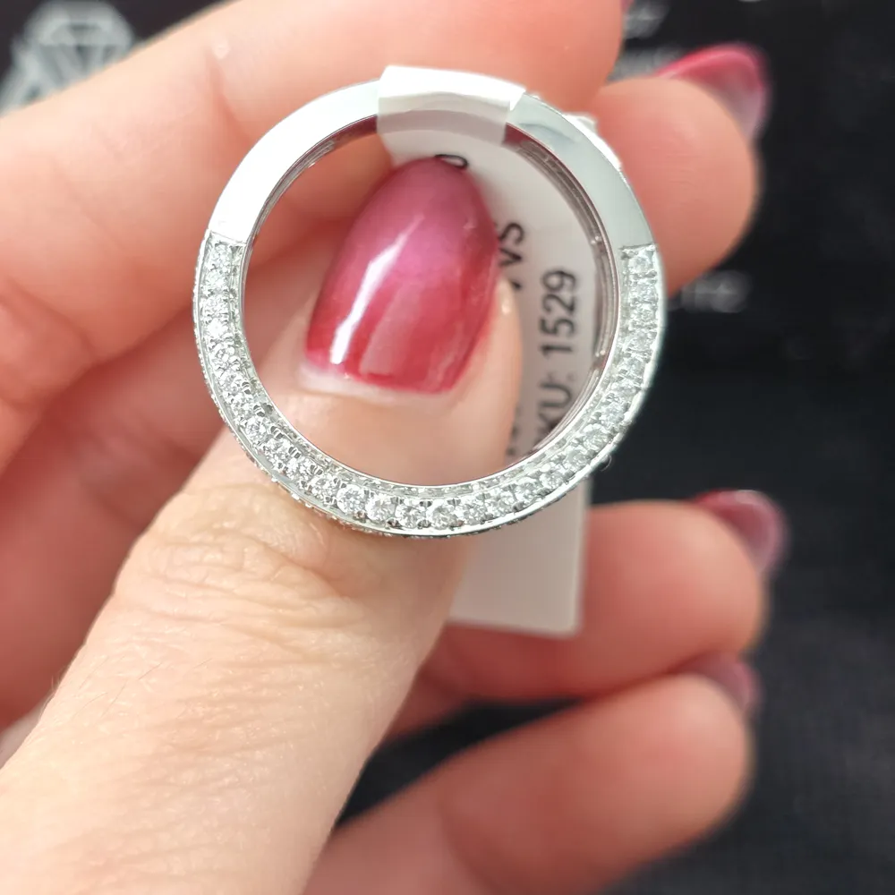 Wedding Band in 14KT White Gold | 1529