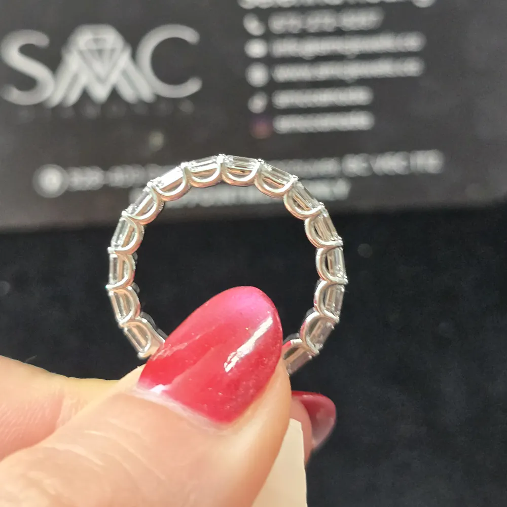 Wedding Band in 14KT White Gold | 1419