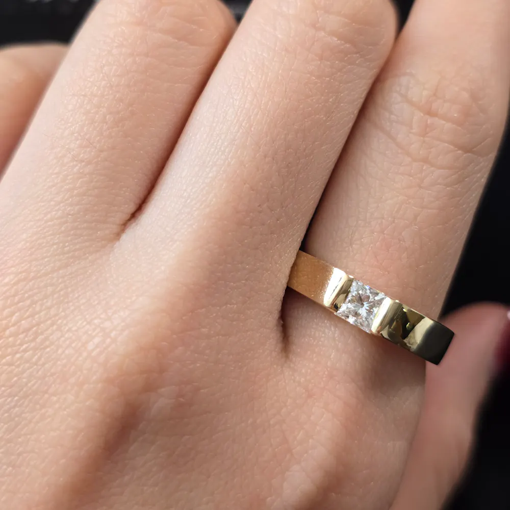 Wedding Band in 14KT White Gold | 1501