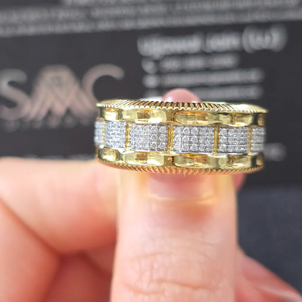 Wedding Band in 18KT Yellow gold | 1516