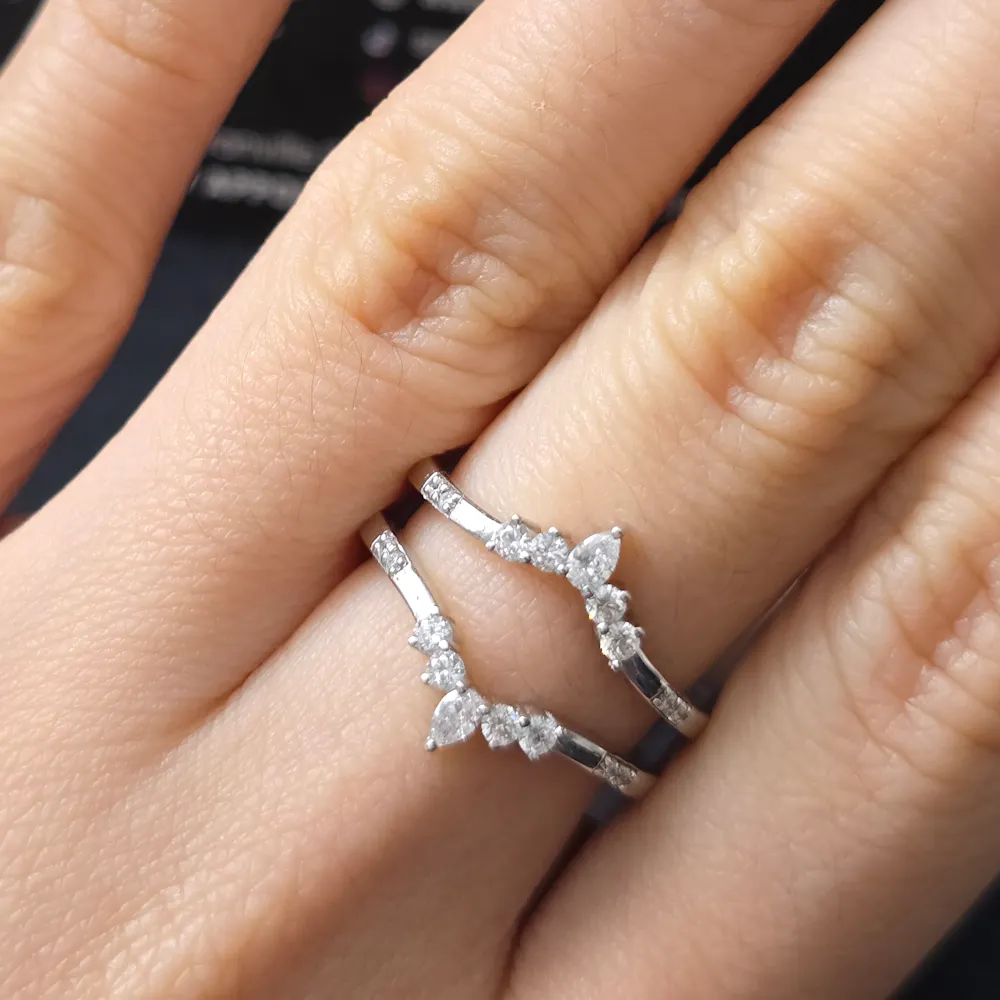 Wedding Band in 14KT White Gold | 1402