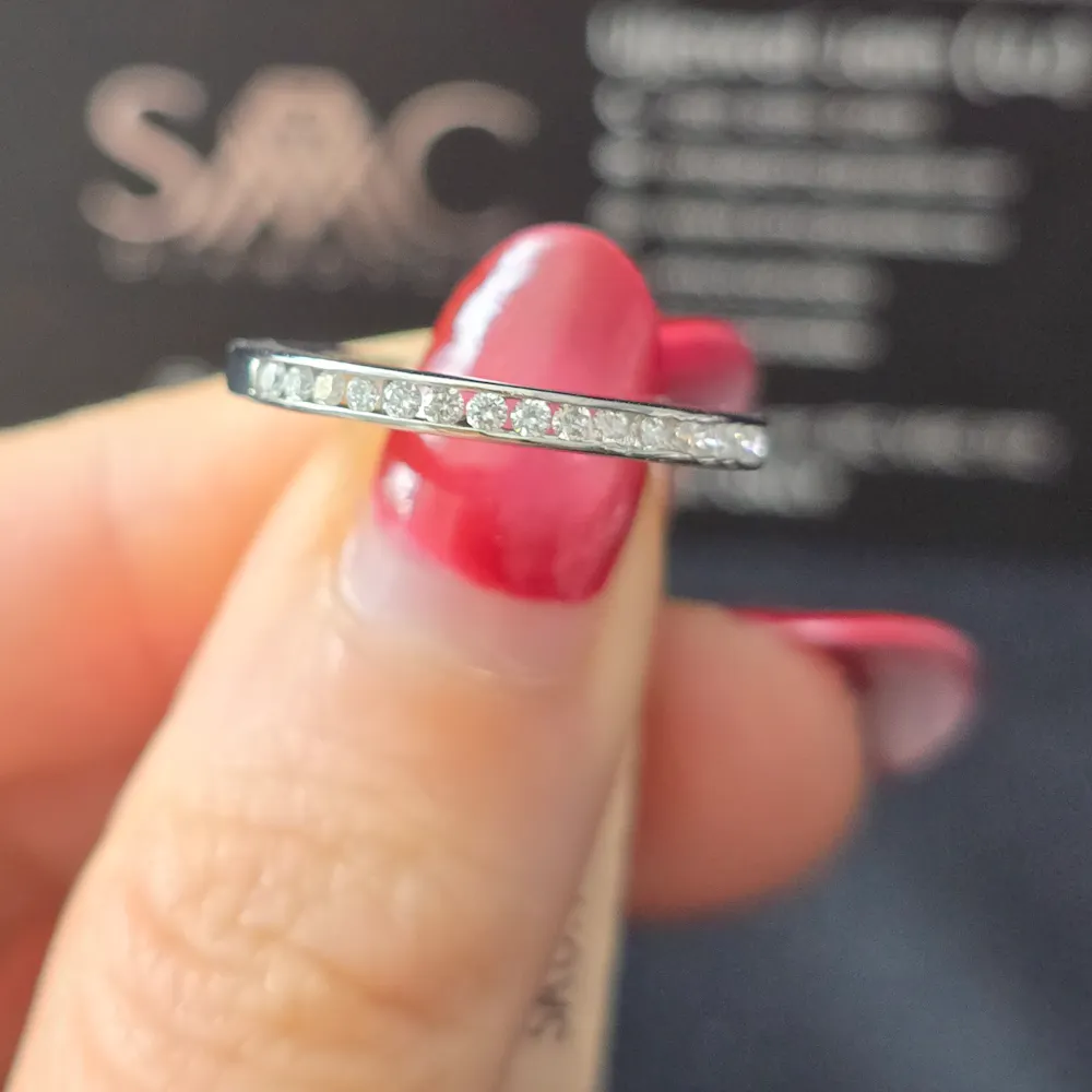 Wedding Band in 14KT White Gold | 1423