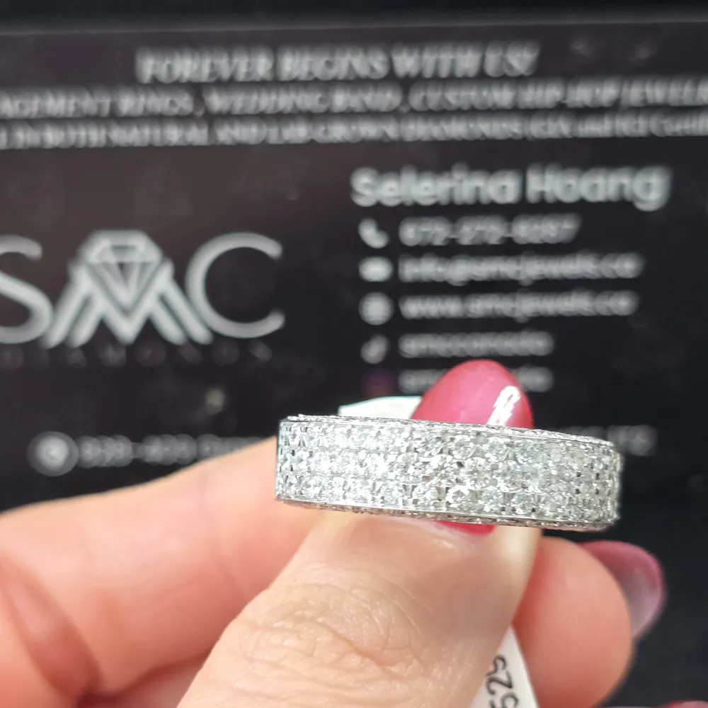 Wedding Band in 14KT White Gold | 1529