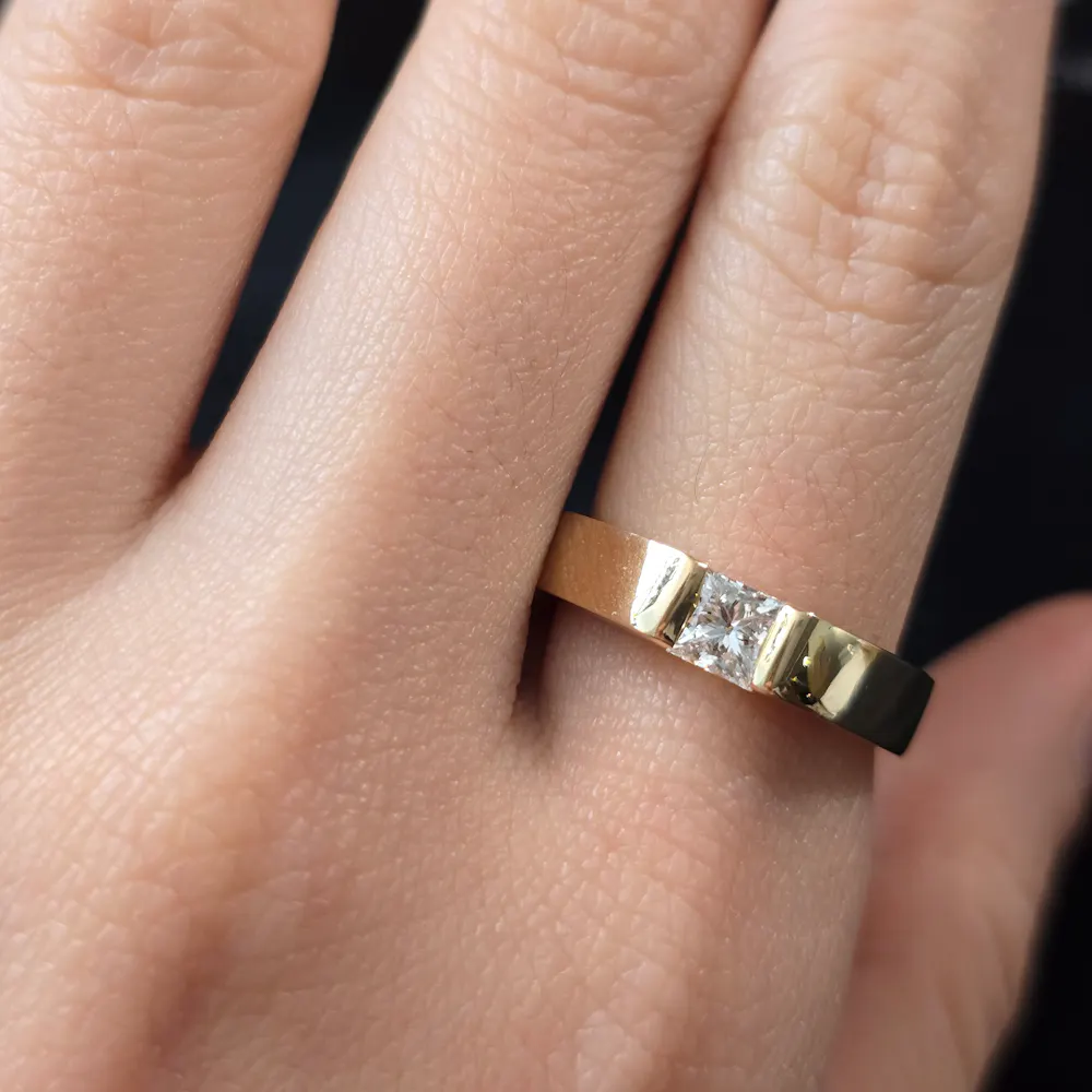 Wedding Band in 14KT White Gold | 1501
