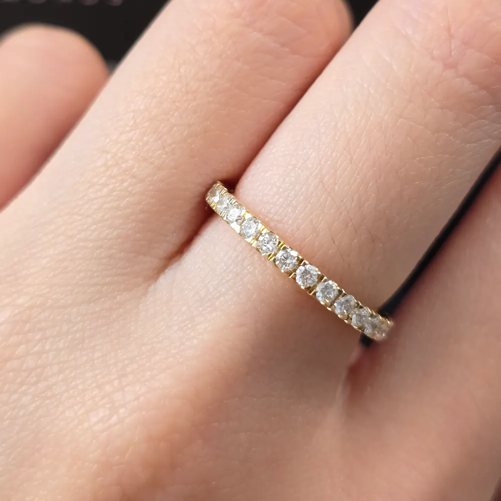 Wedding Band in 18KT Yellow Gold | 1156