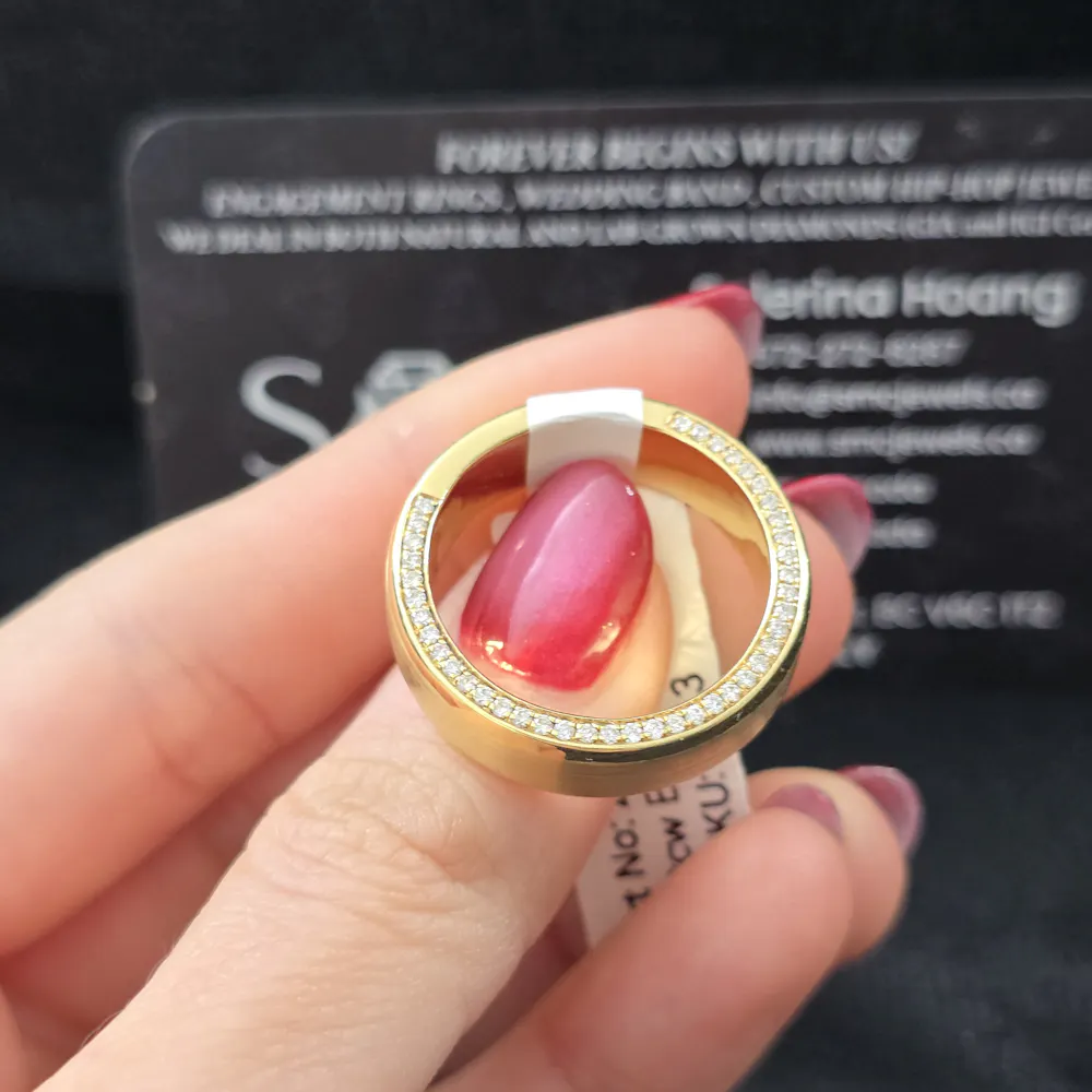 Wedding Band in 18KT Yellow Gold | 1513