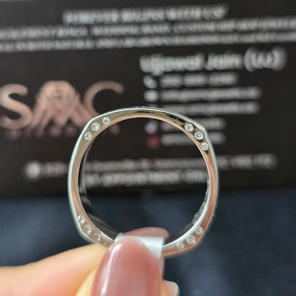 Wedding Band in 14KT Yellow gold & Platinum PT950 | 1502