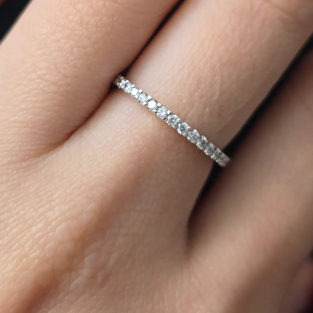 Wedding Band in 14KT White Gold | 1403