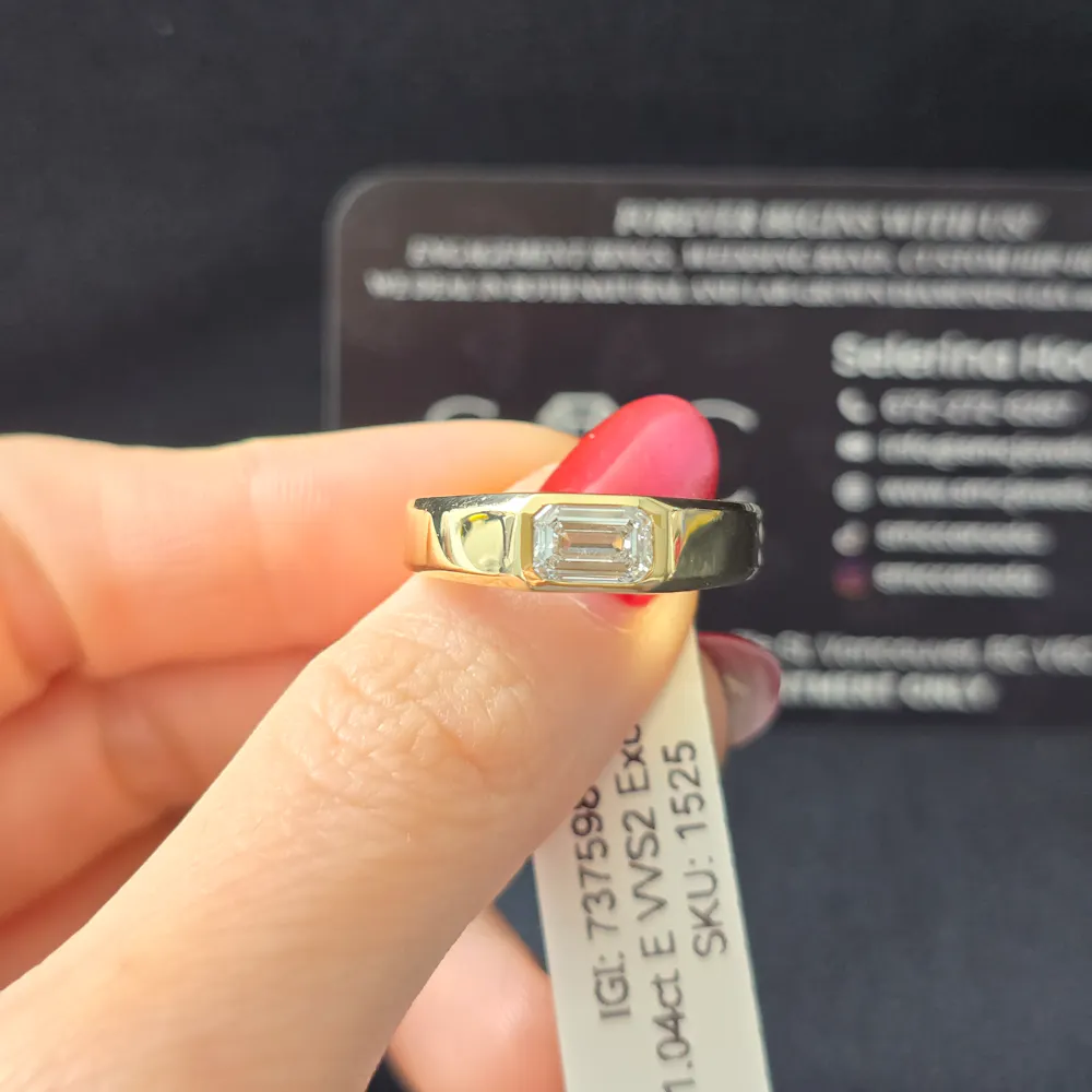 Wedding Band in 14KT Yellow Gold | 1525